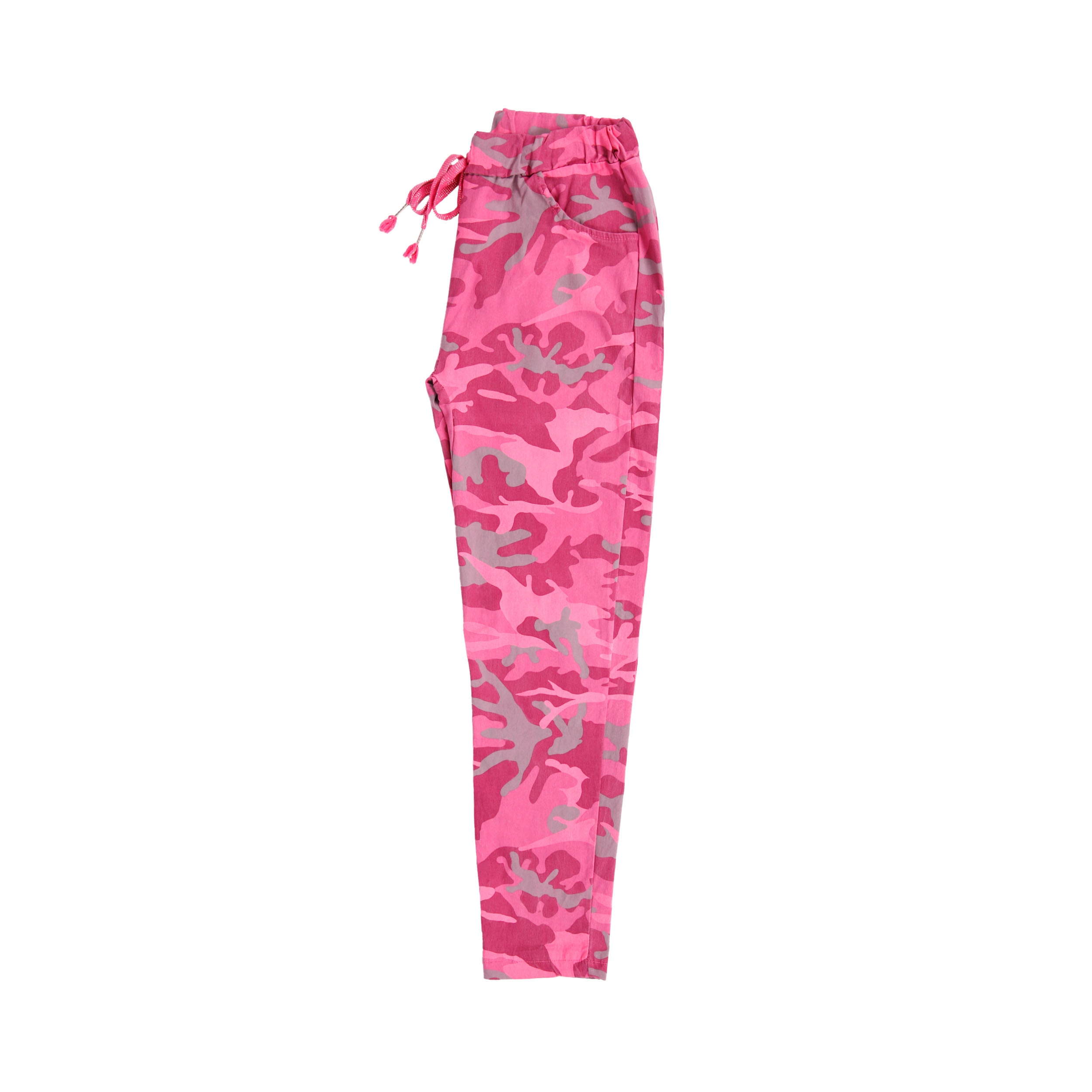 Camouflage Magic Super Stretch Trousers - Fuchsia