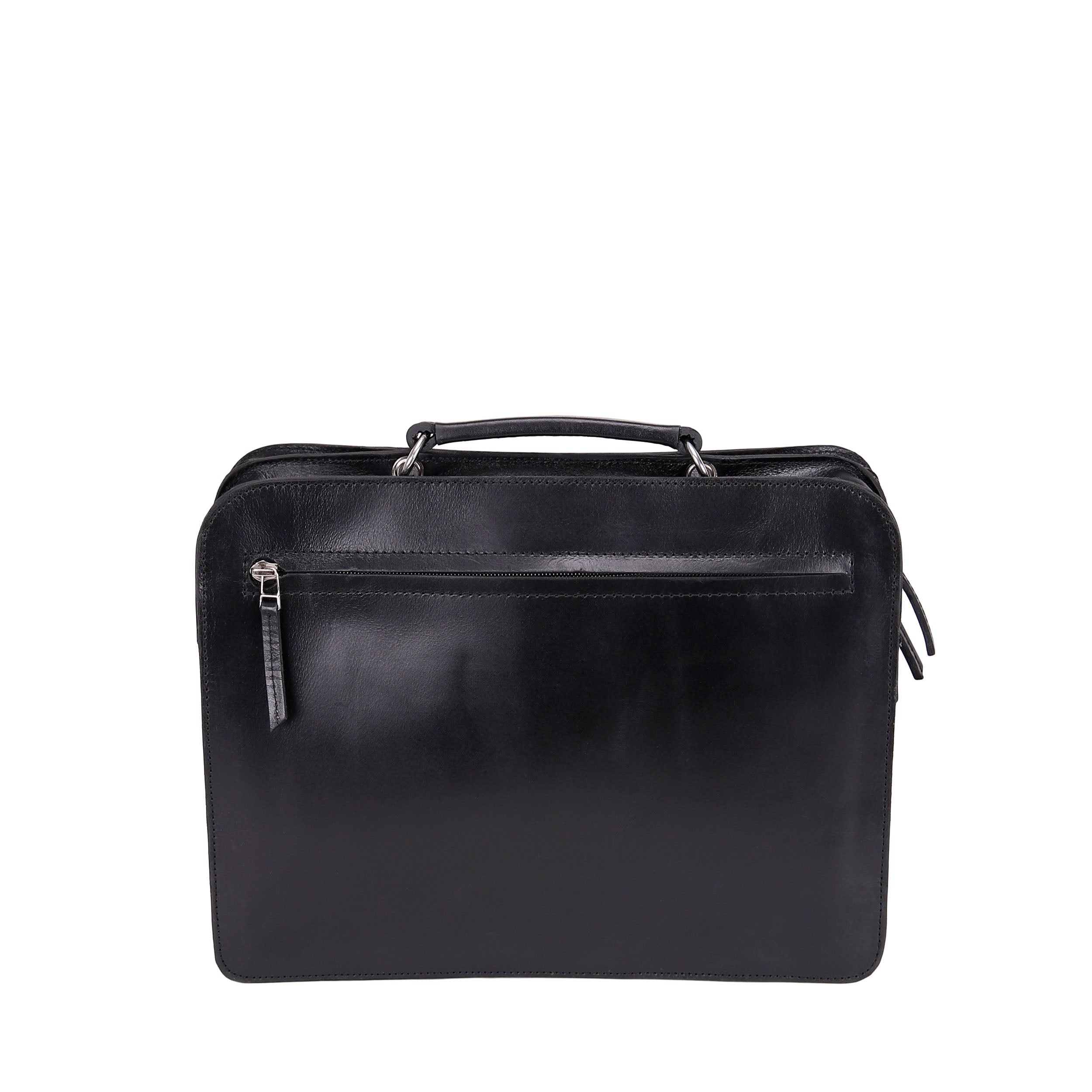 Leather Business Bag 2241 - Black