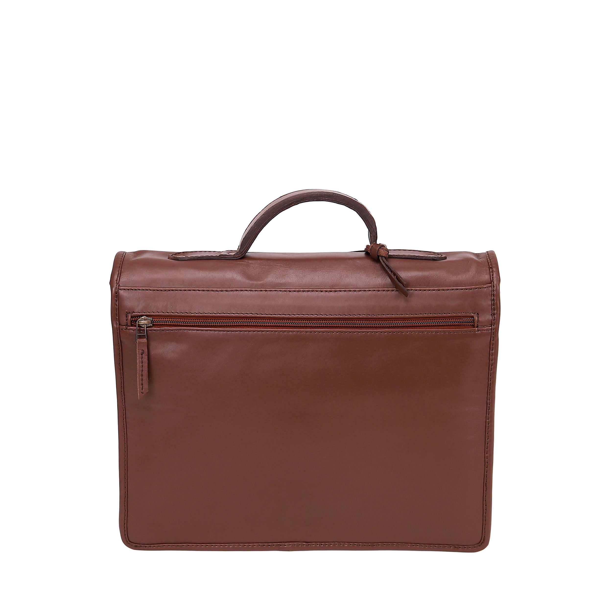 Leather Business Bag 2242 - Brown