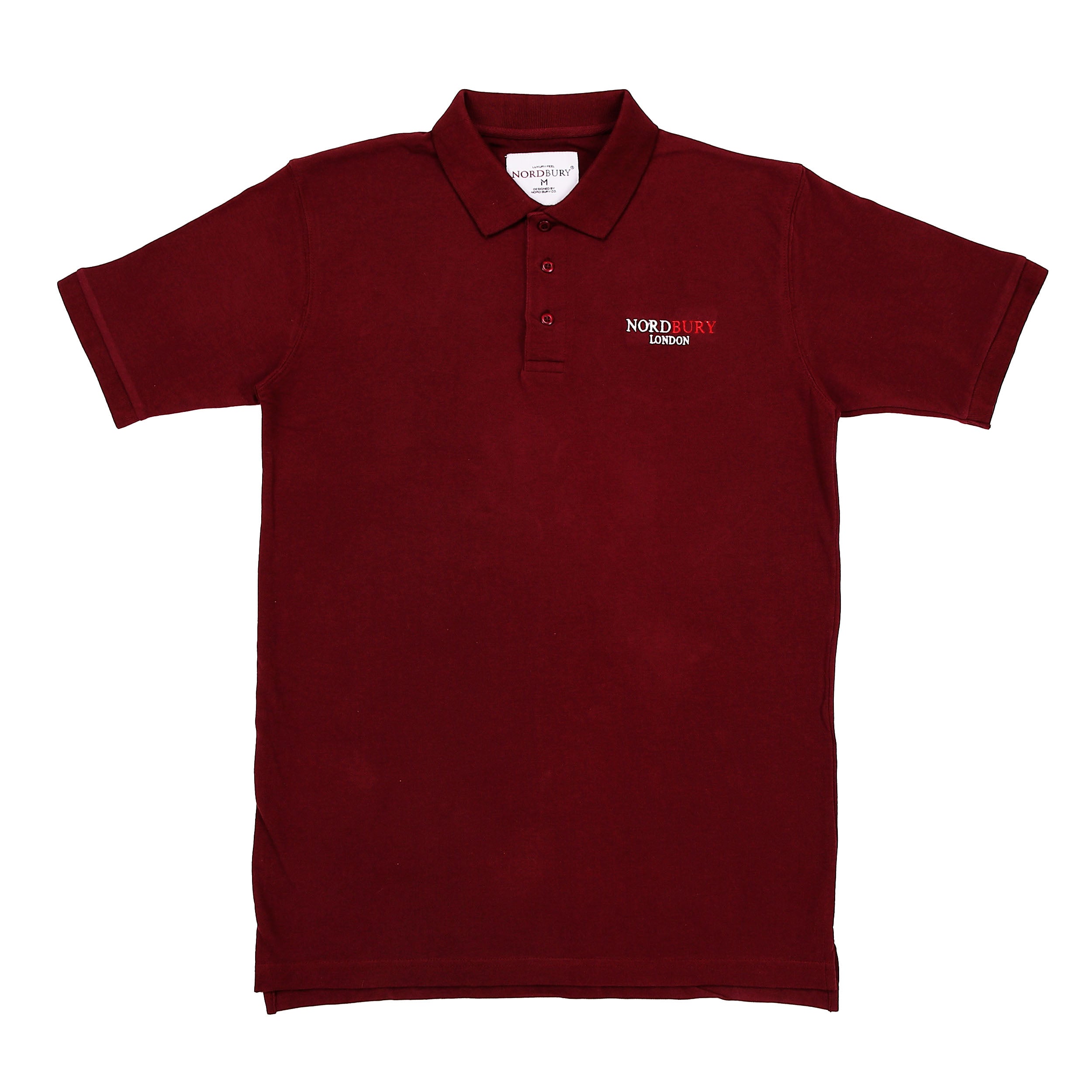 Polo Shirt Cotton - Maroon