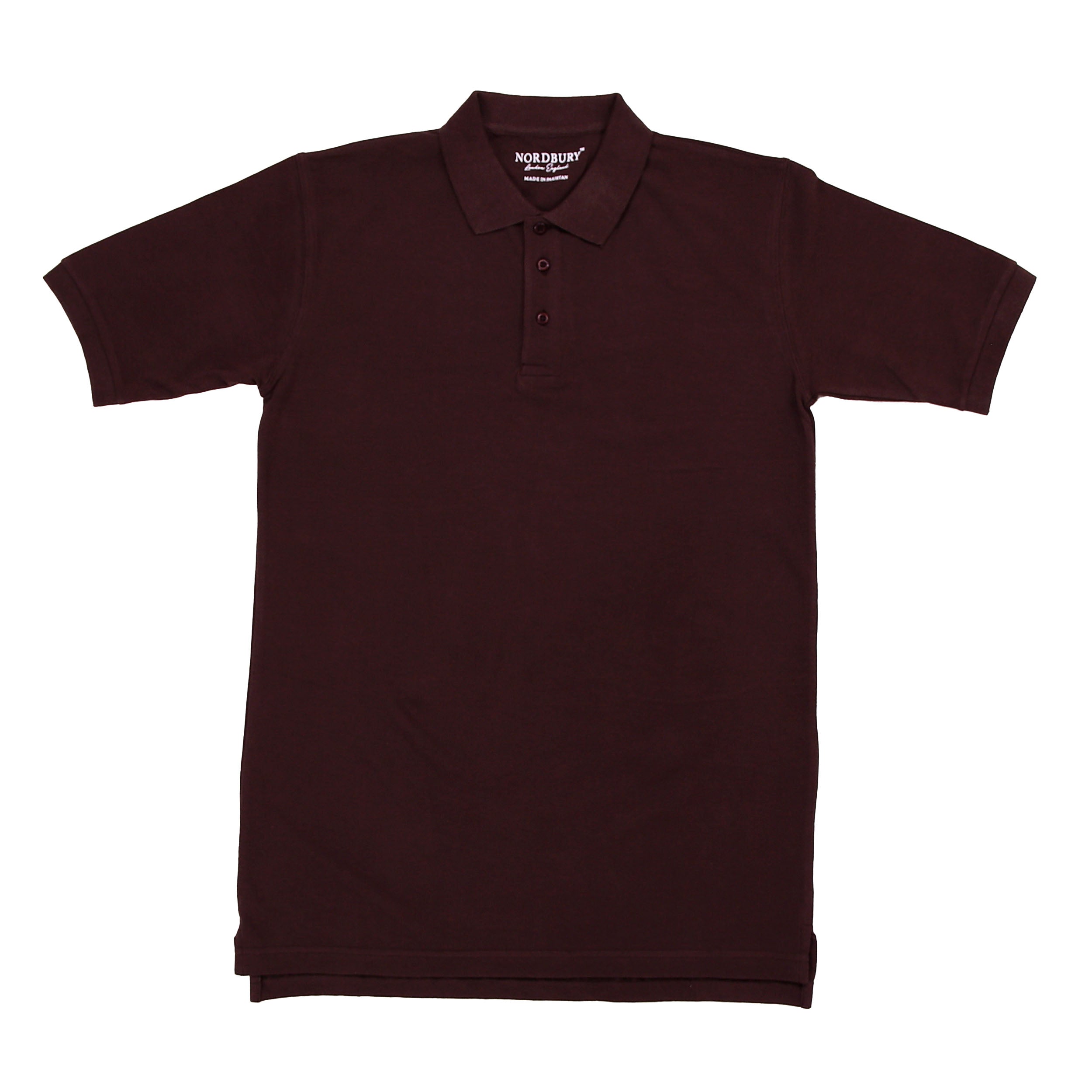 Polo Shirt Cotton - Hot Chocolate