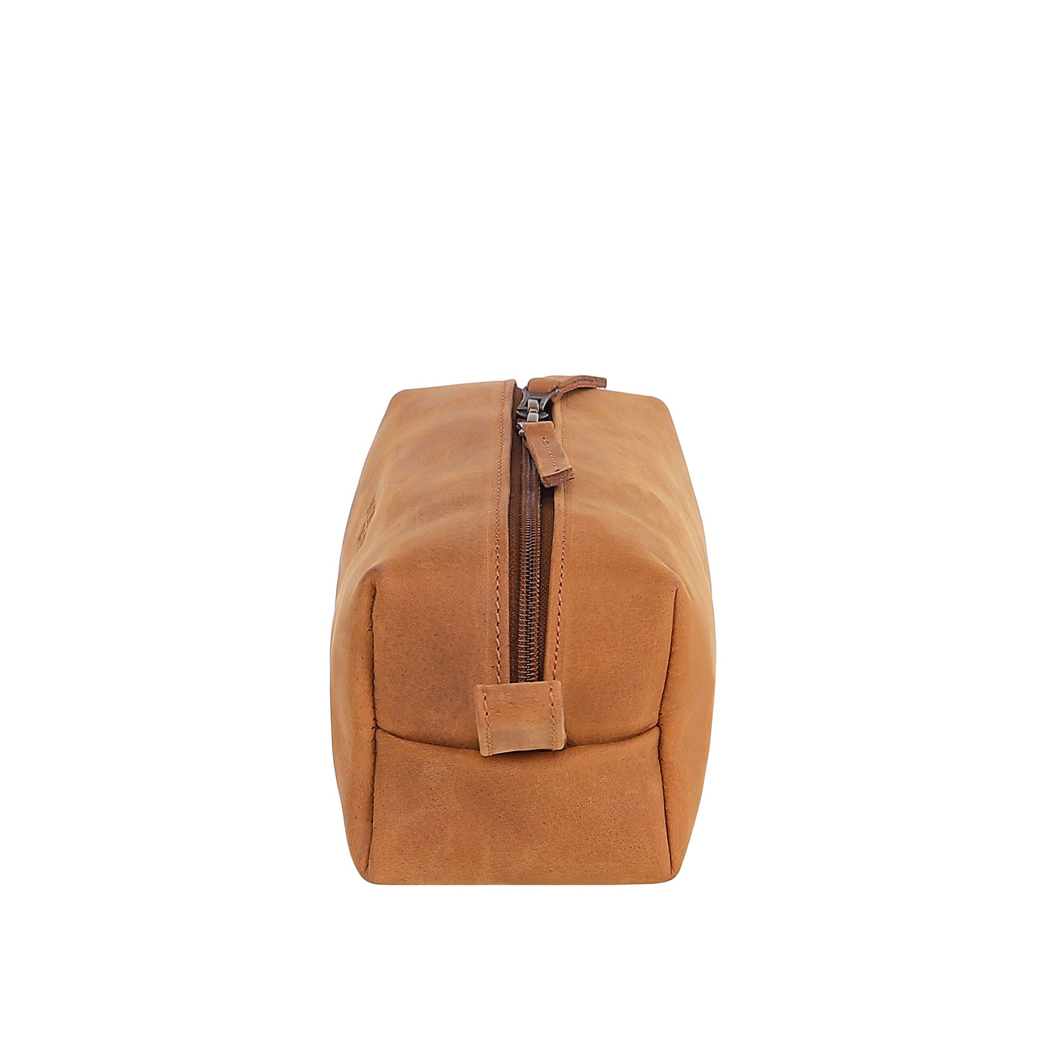 Leather Wash Bag 2013 - Light Brown