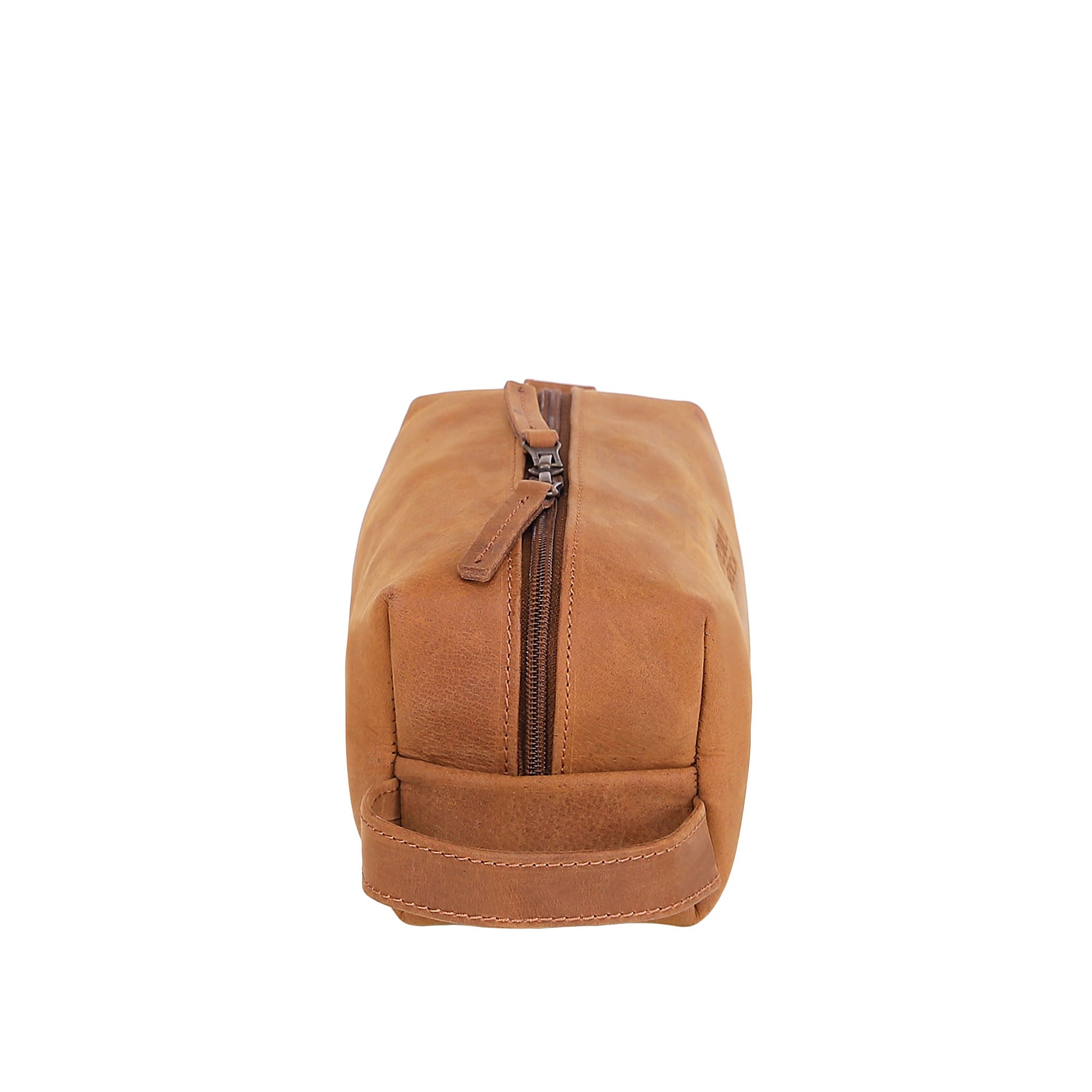 Leather Wash Bag 2013 - Light Brown