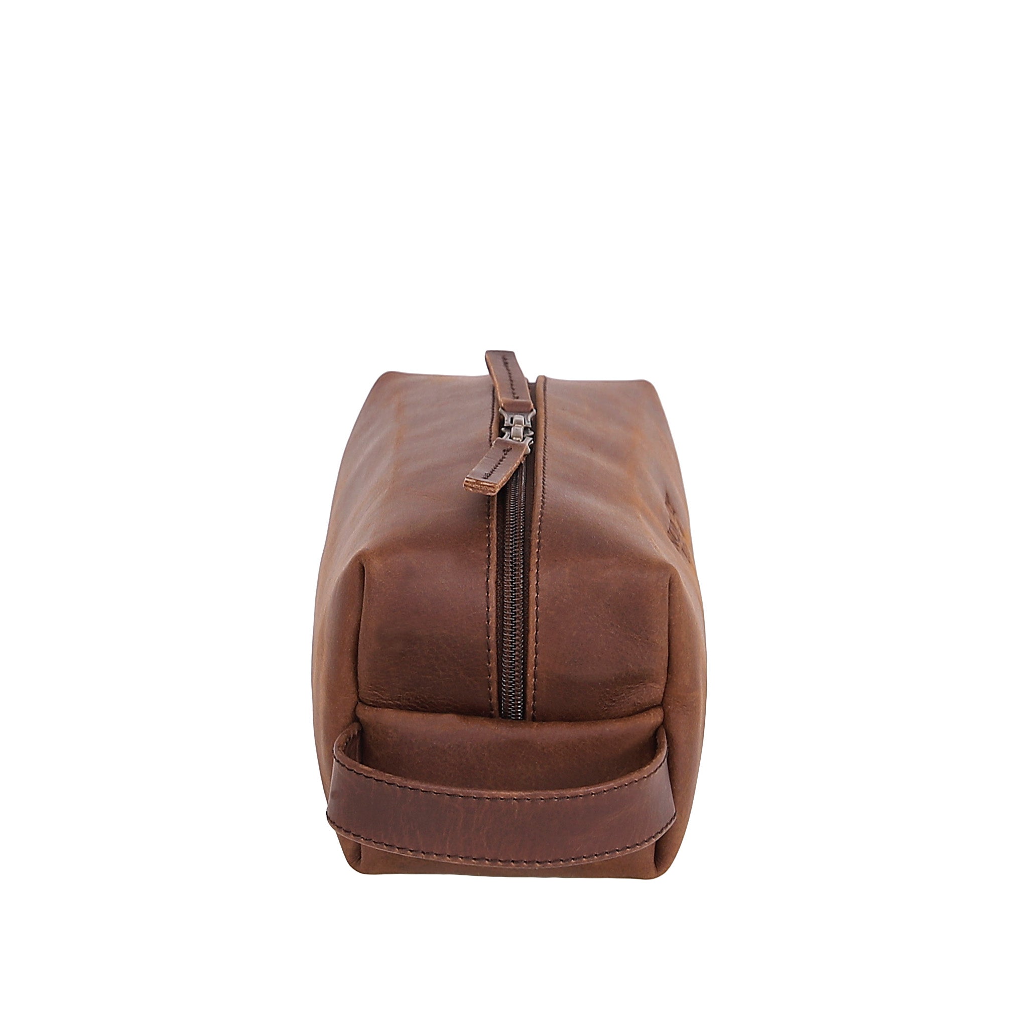 Leather Wash Bag 2013 - Medium Brown