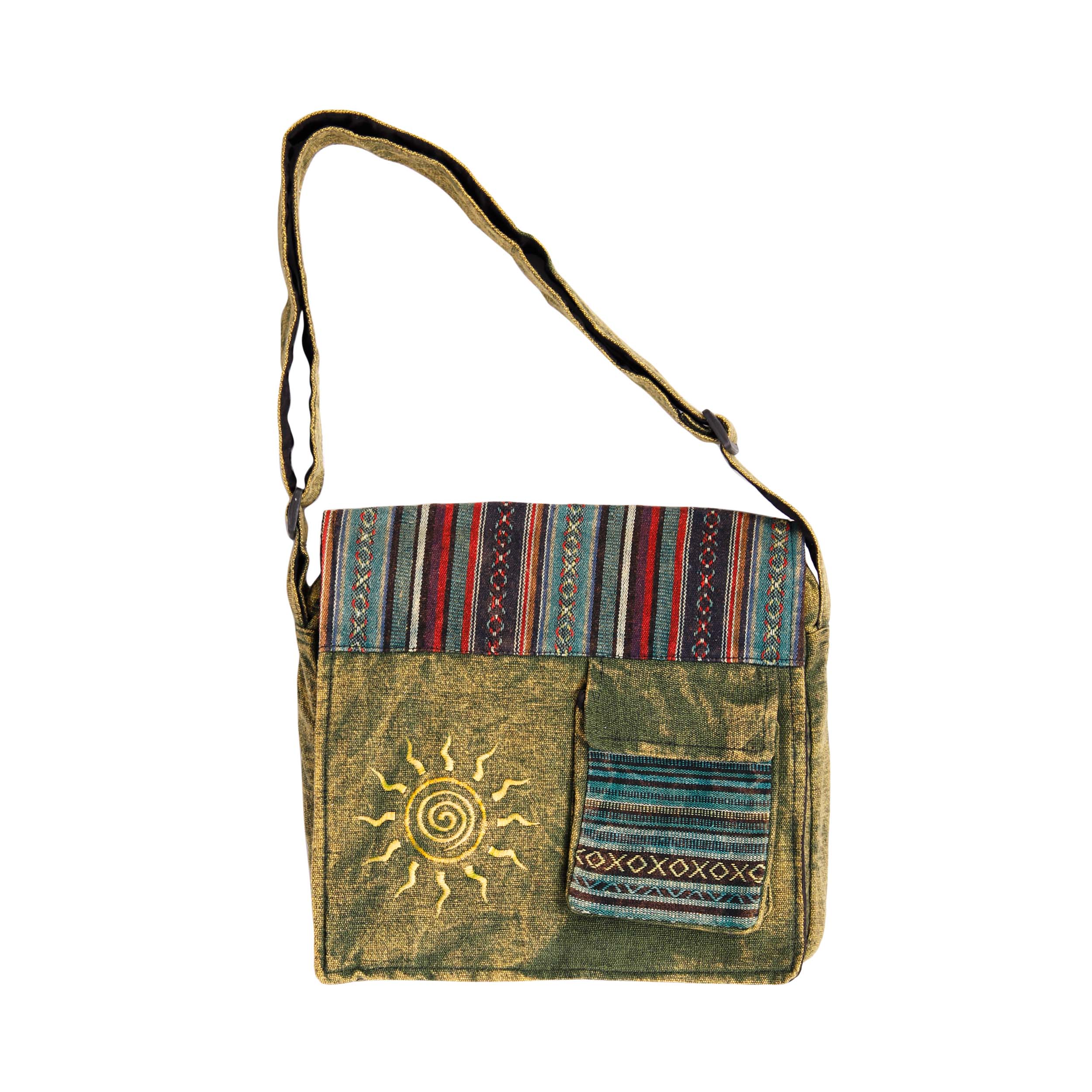 Sun Shoulder Crossbody Bag - Khaki