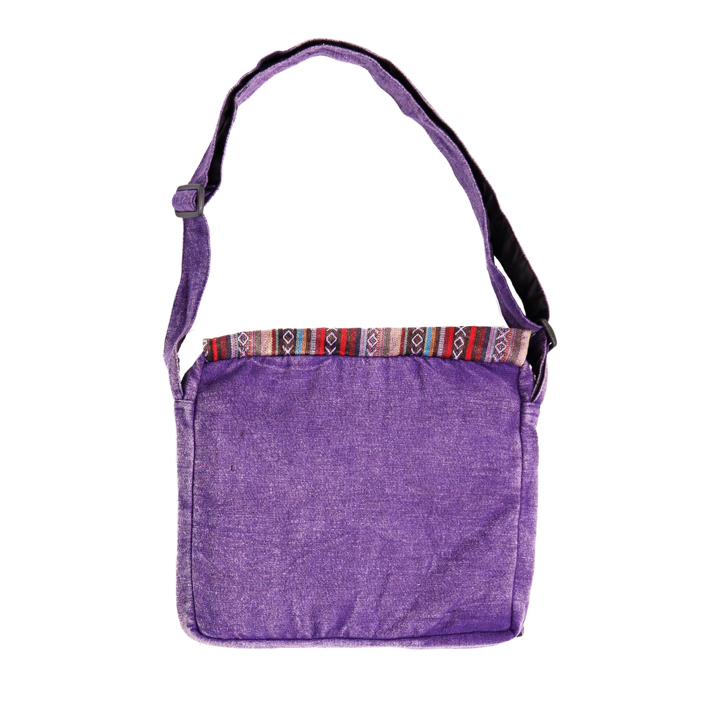 Mushroom Shoulder Crossbody Bag - Purple