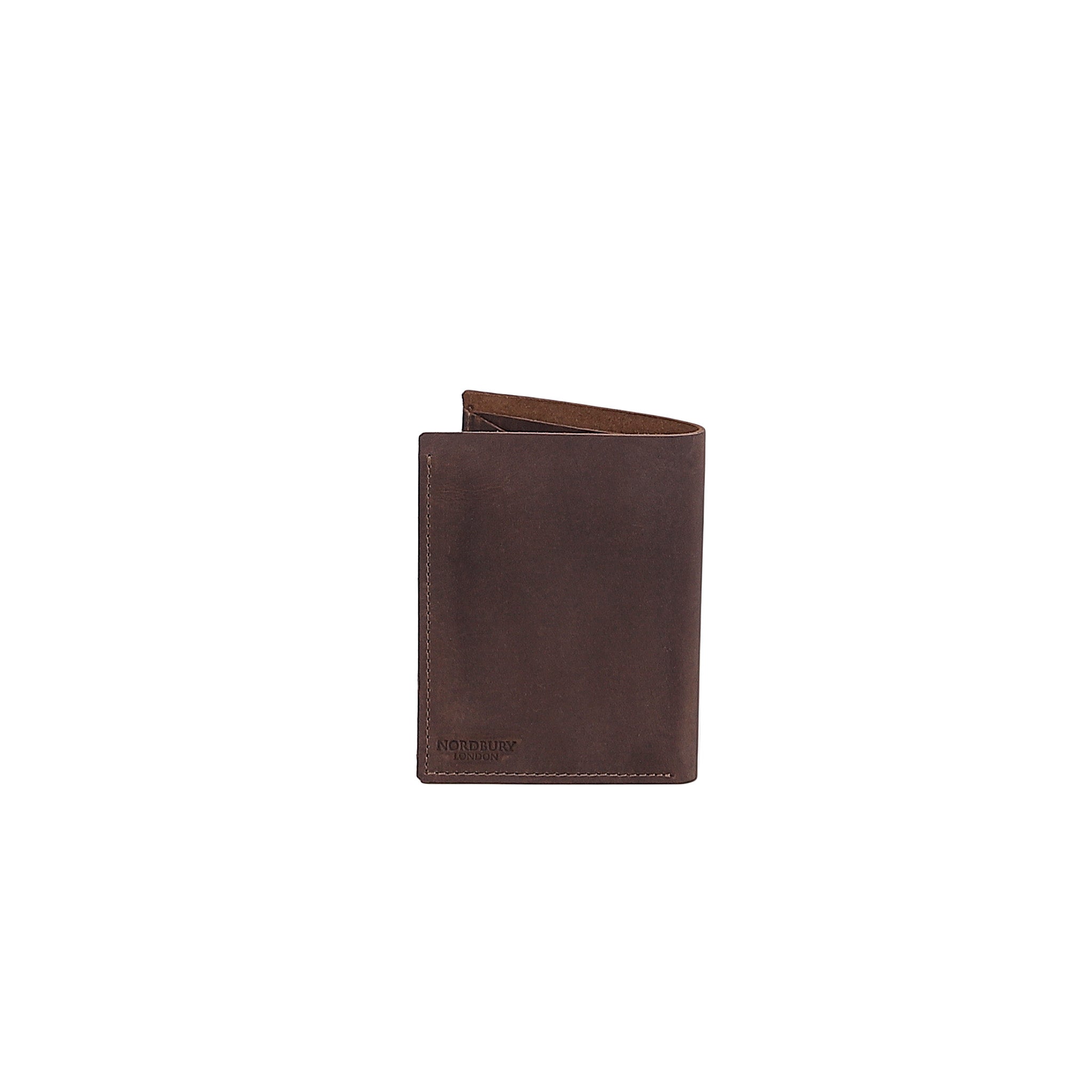 Leather Wallet - Dark Brown