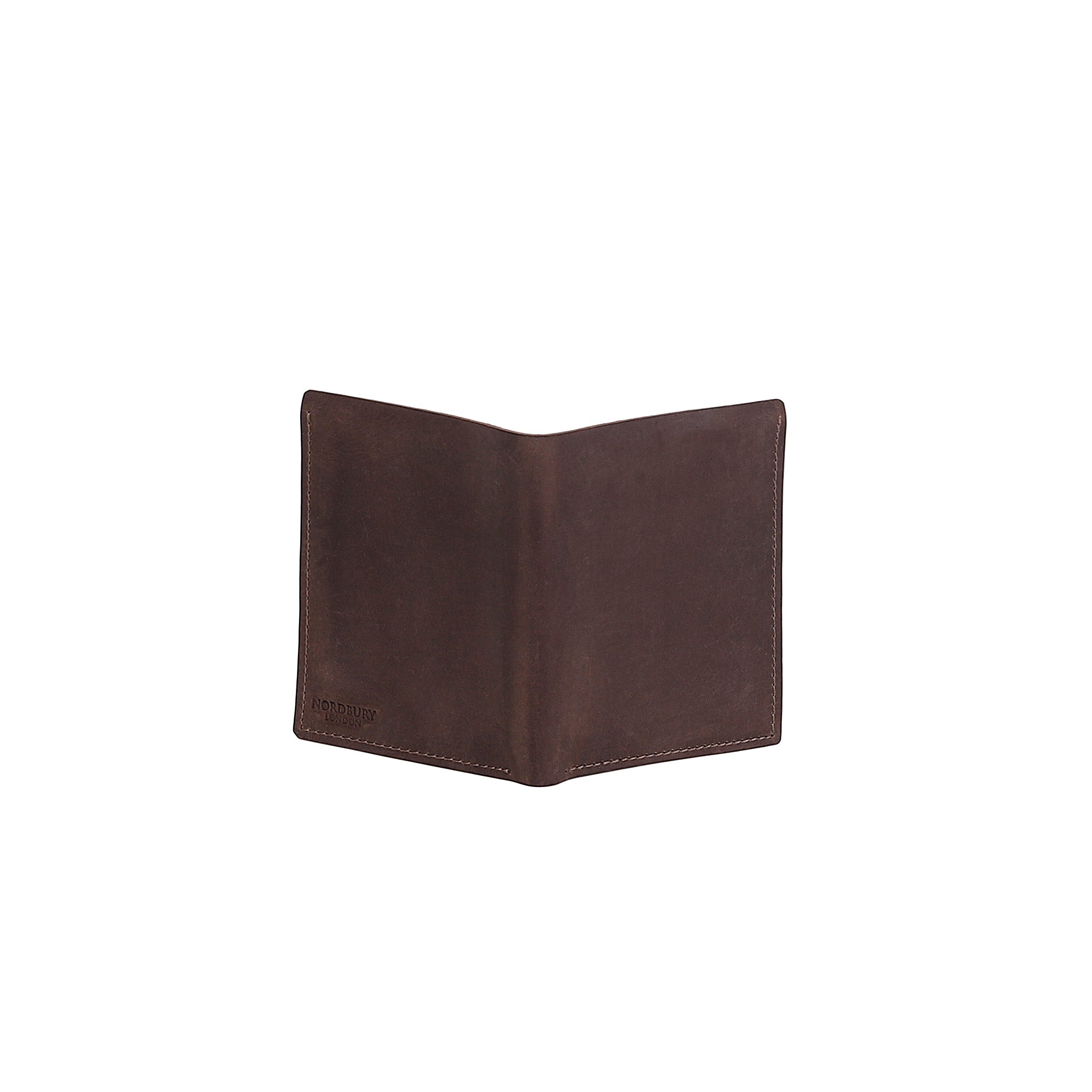 Leather Wallet - Dark Brown