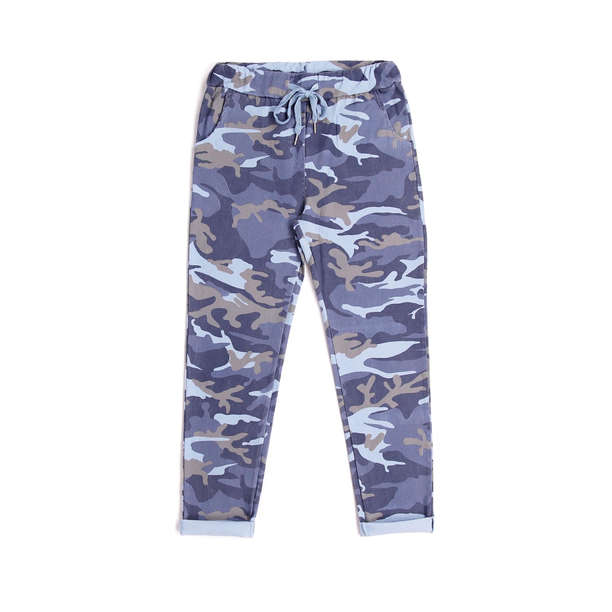 Camo Magic Stretch Trousers - Denim