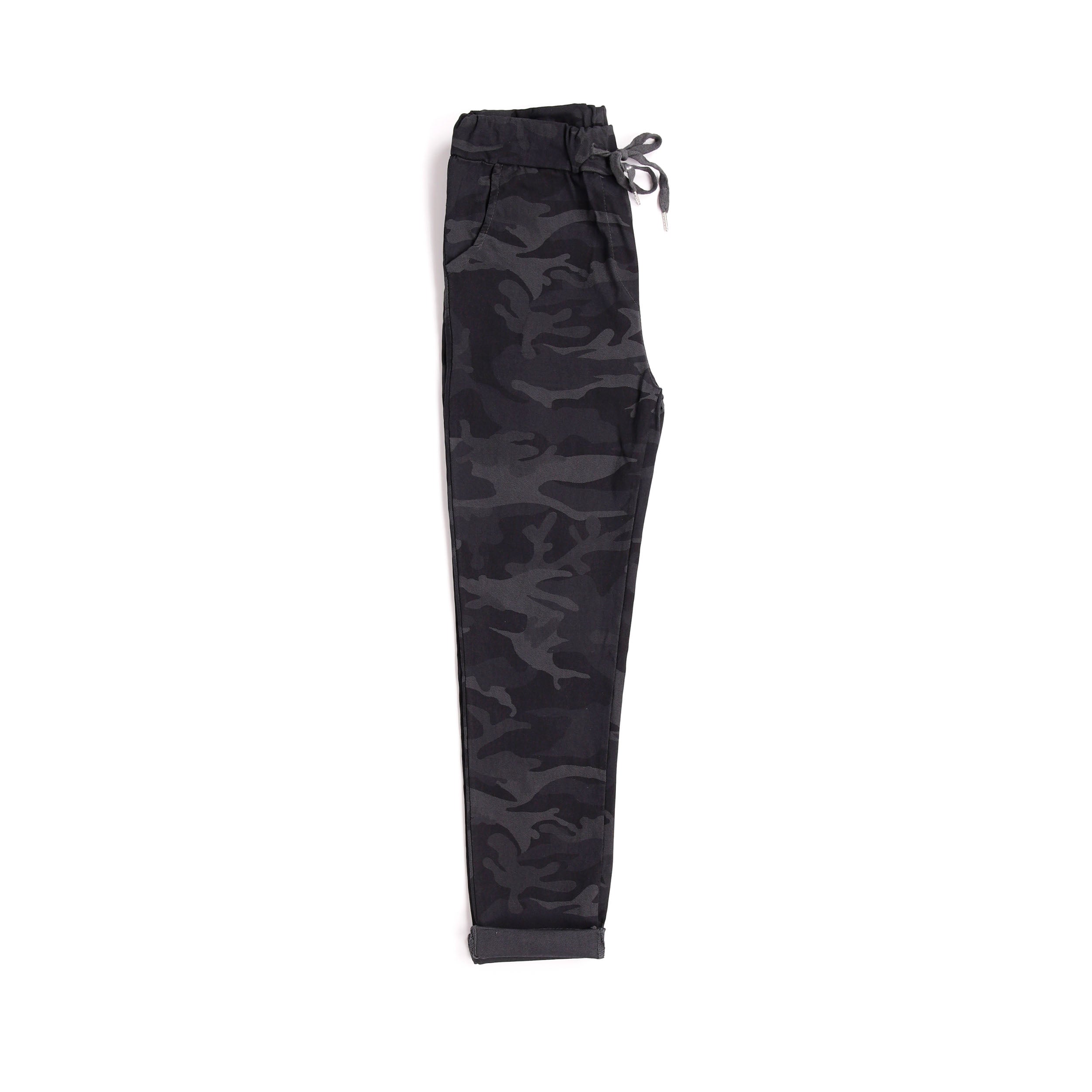 Camo Magic Stretch Trousers - Charcoal