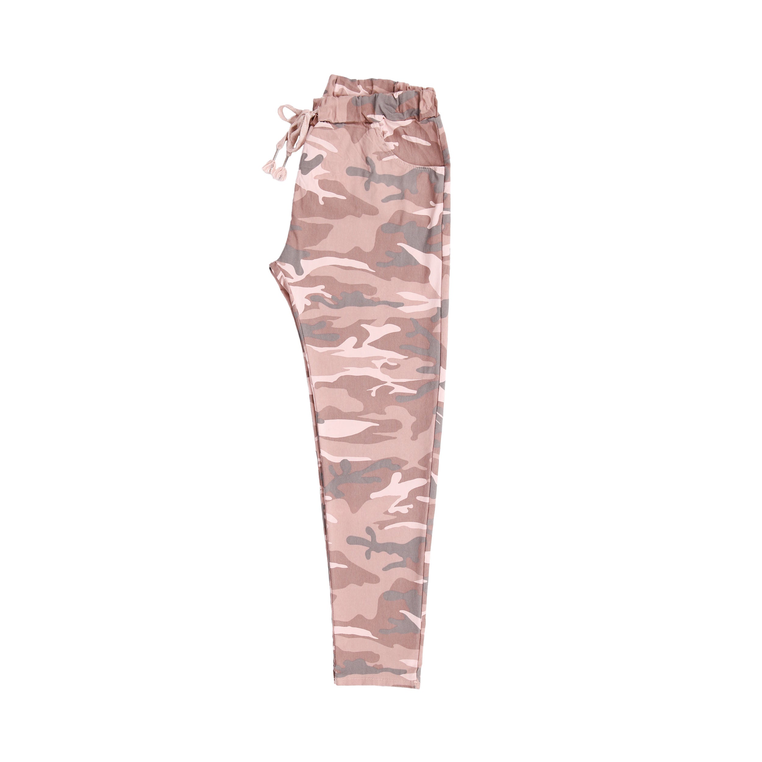 Camouflage Magic Super Stretch Trousers - Pink