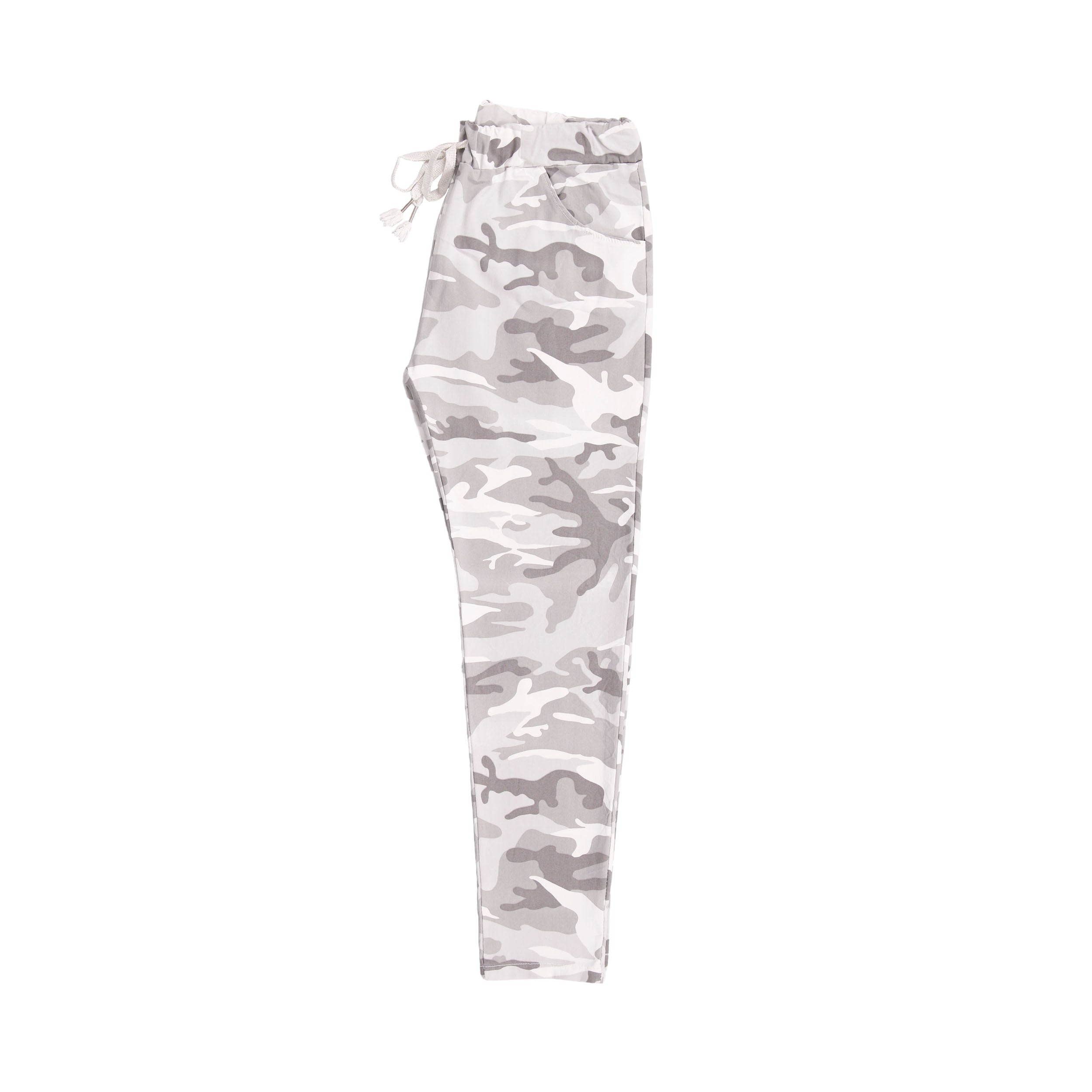 Camouflage Magic Super Stretch Trousers - White