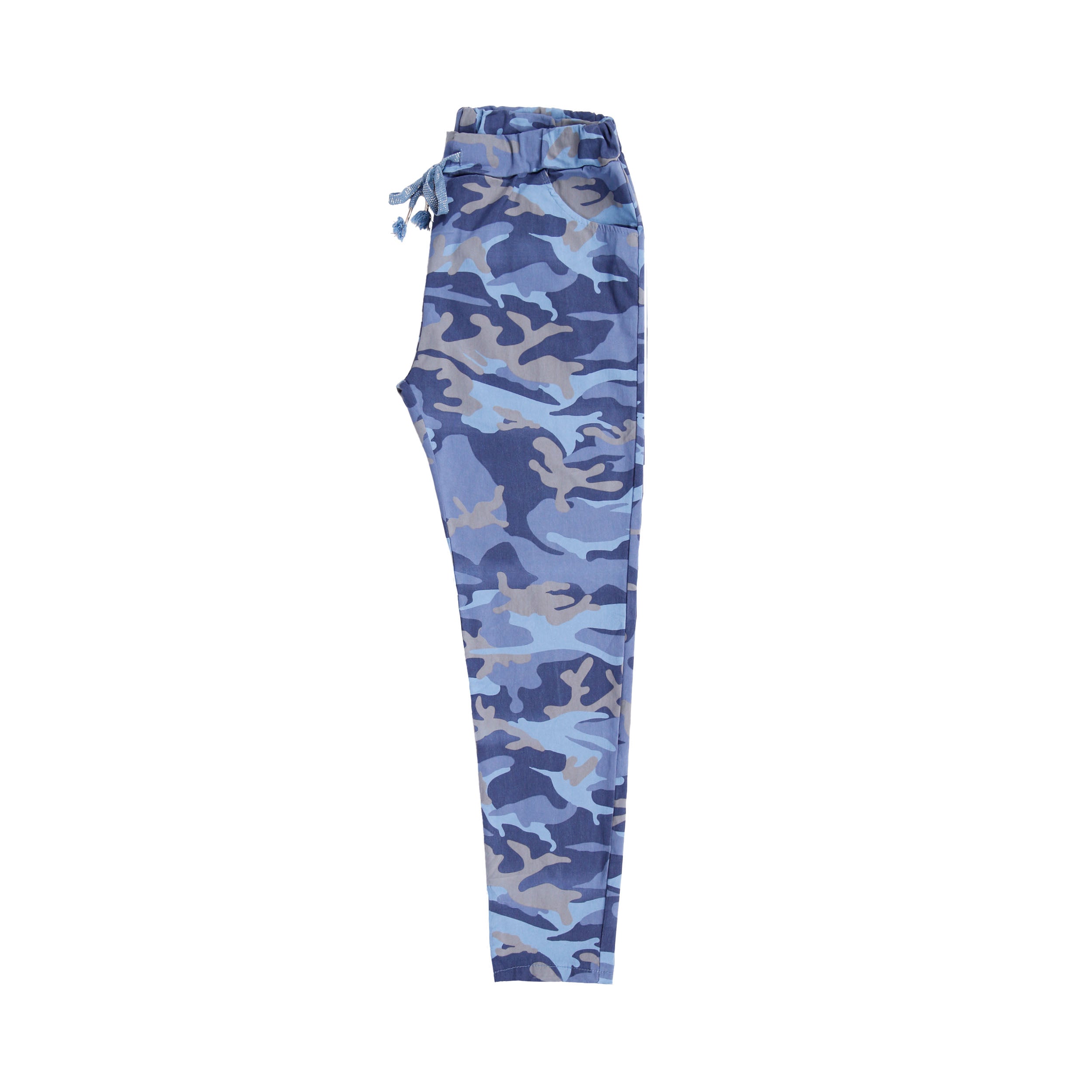 Camouflage Magic Super Stretch Trousers - Denim Light