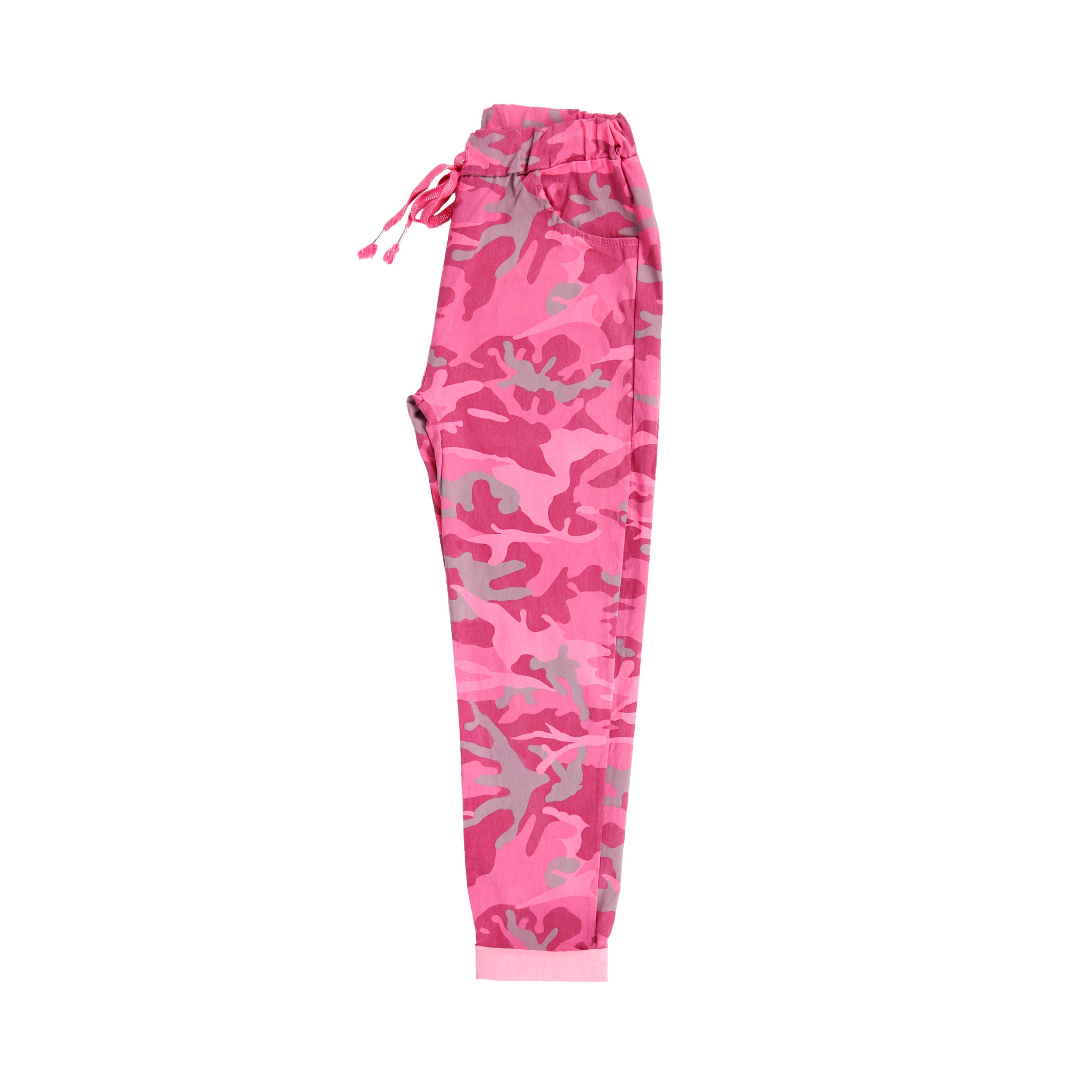 Camouflage Magic Super Stretch Trousers - Fuchsia