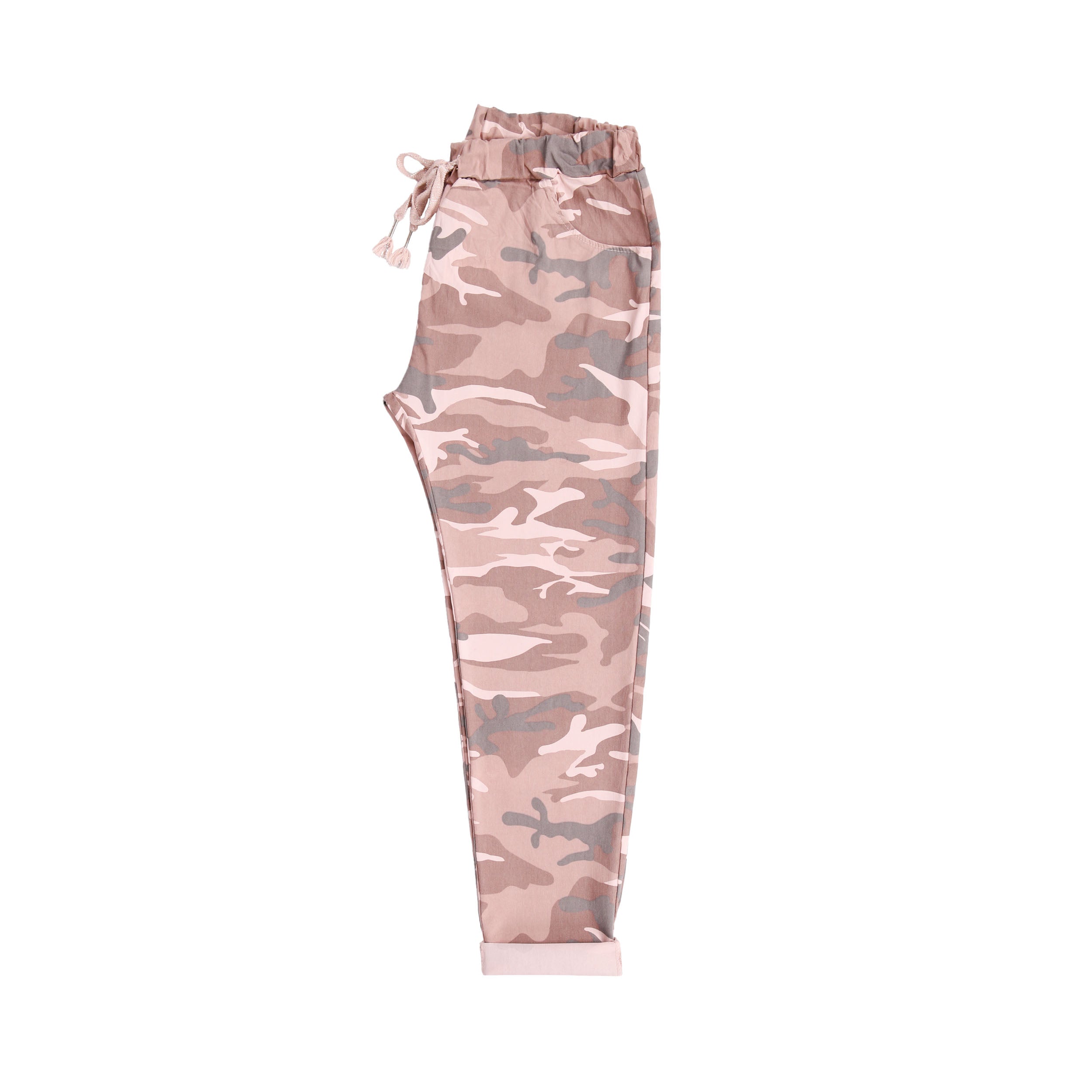 Camouflage Magic Super Stretch Trousers - Pink