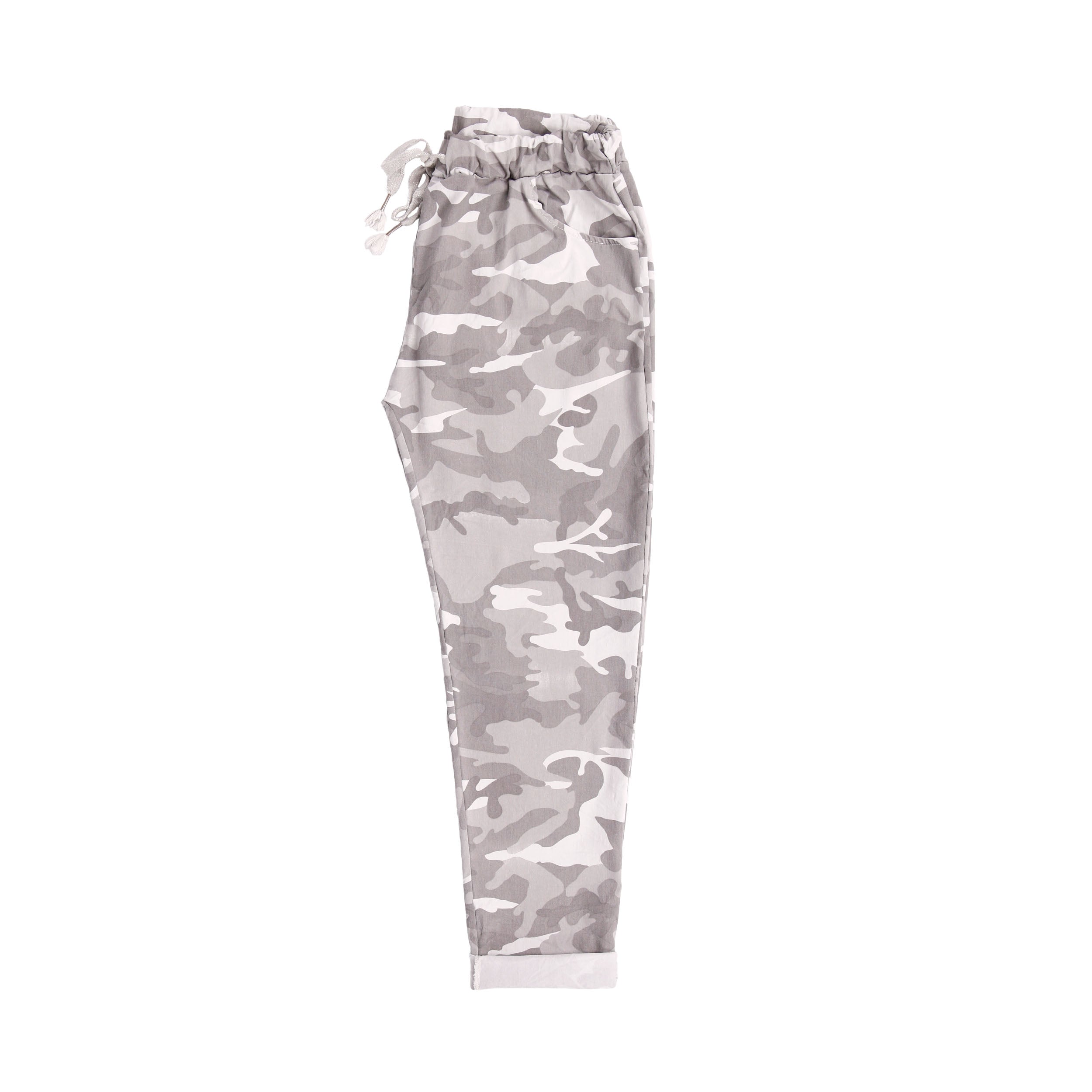 Camouflage Magic Super Stretch Trousers - Grey