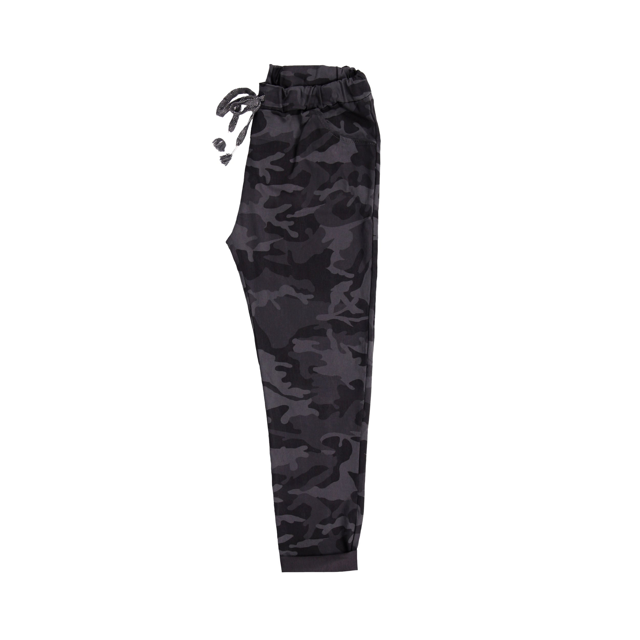 Camouflage Magic Super Stretch Trousers - Charcoal