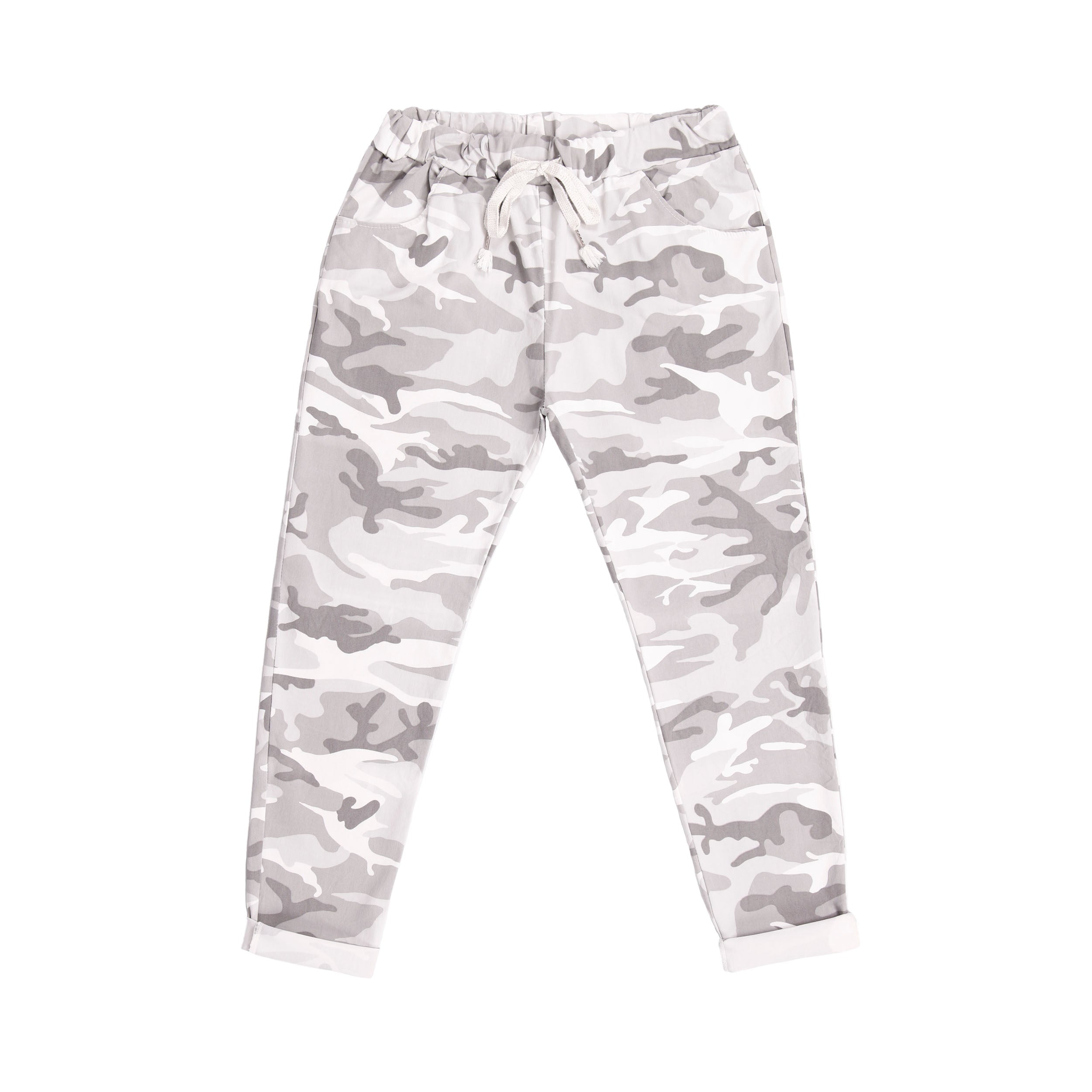 Camouflage Magic Super Stretch Trousers - White