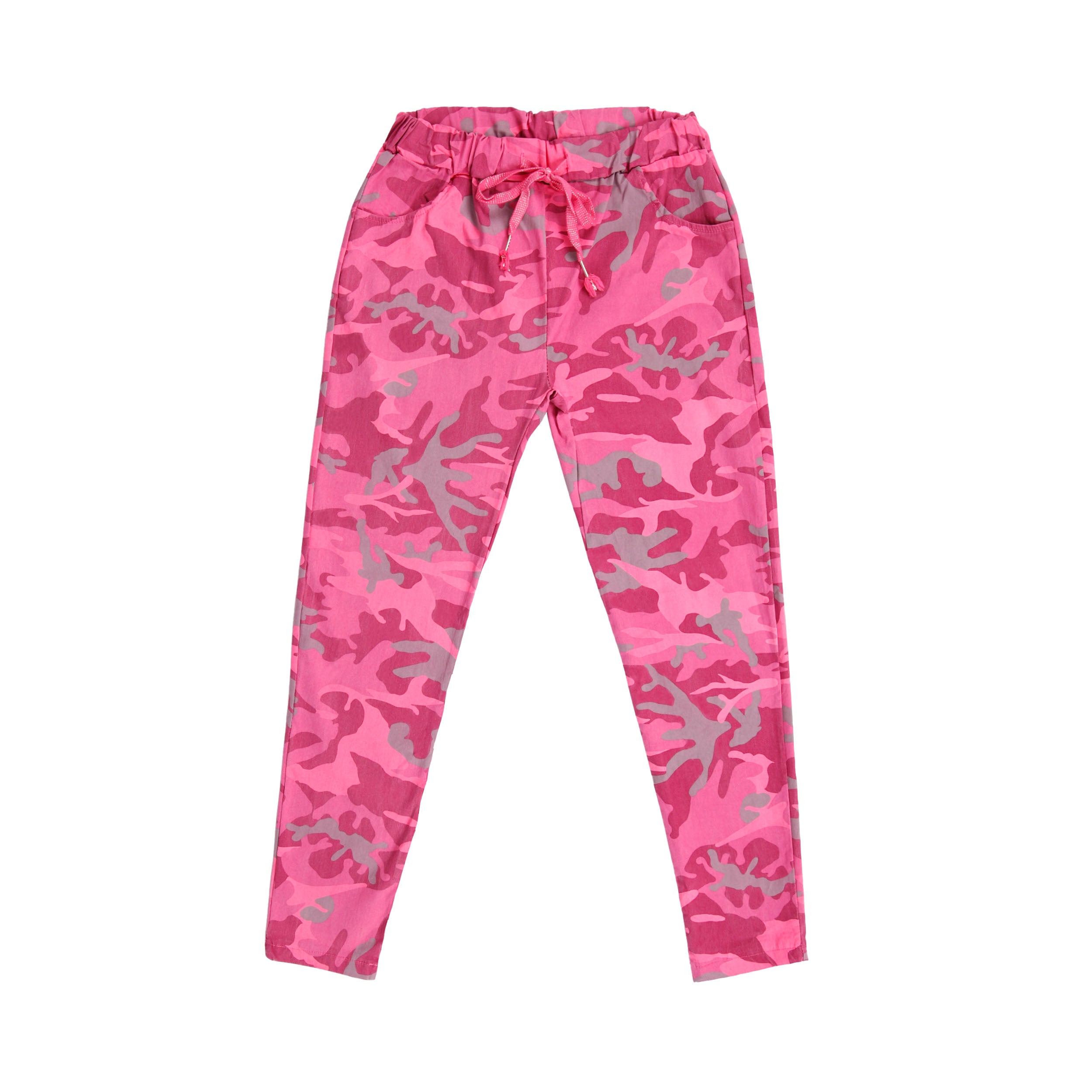 Camouflage Magic Super Stretch Trousers - Fuchsia