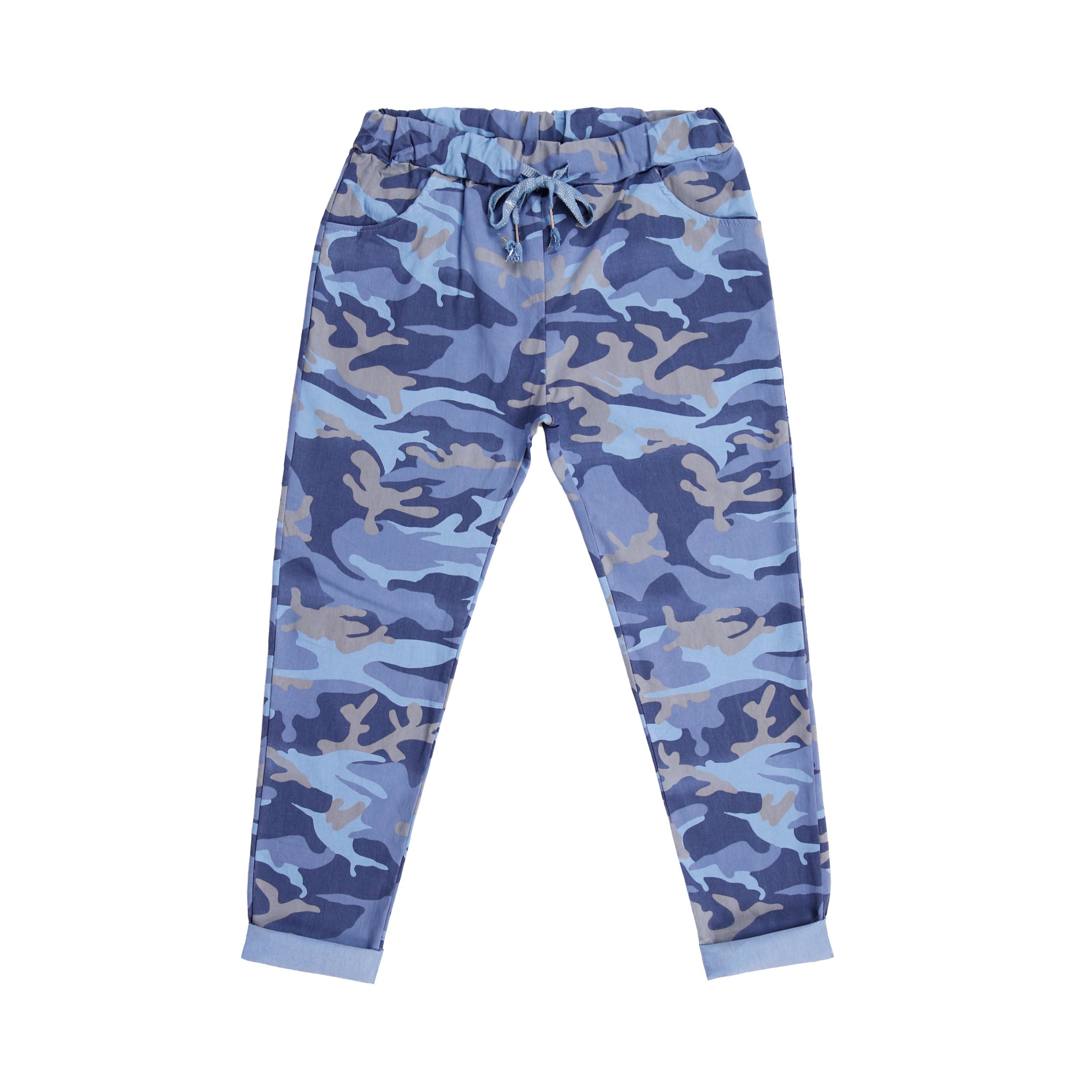 Camouflage Magic Super Stretch Trousers - Denim Light