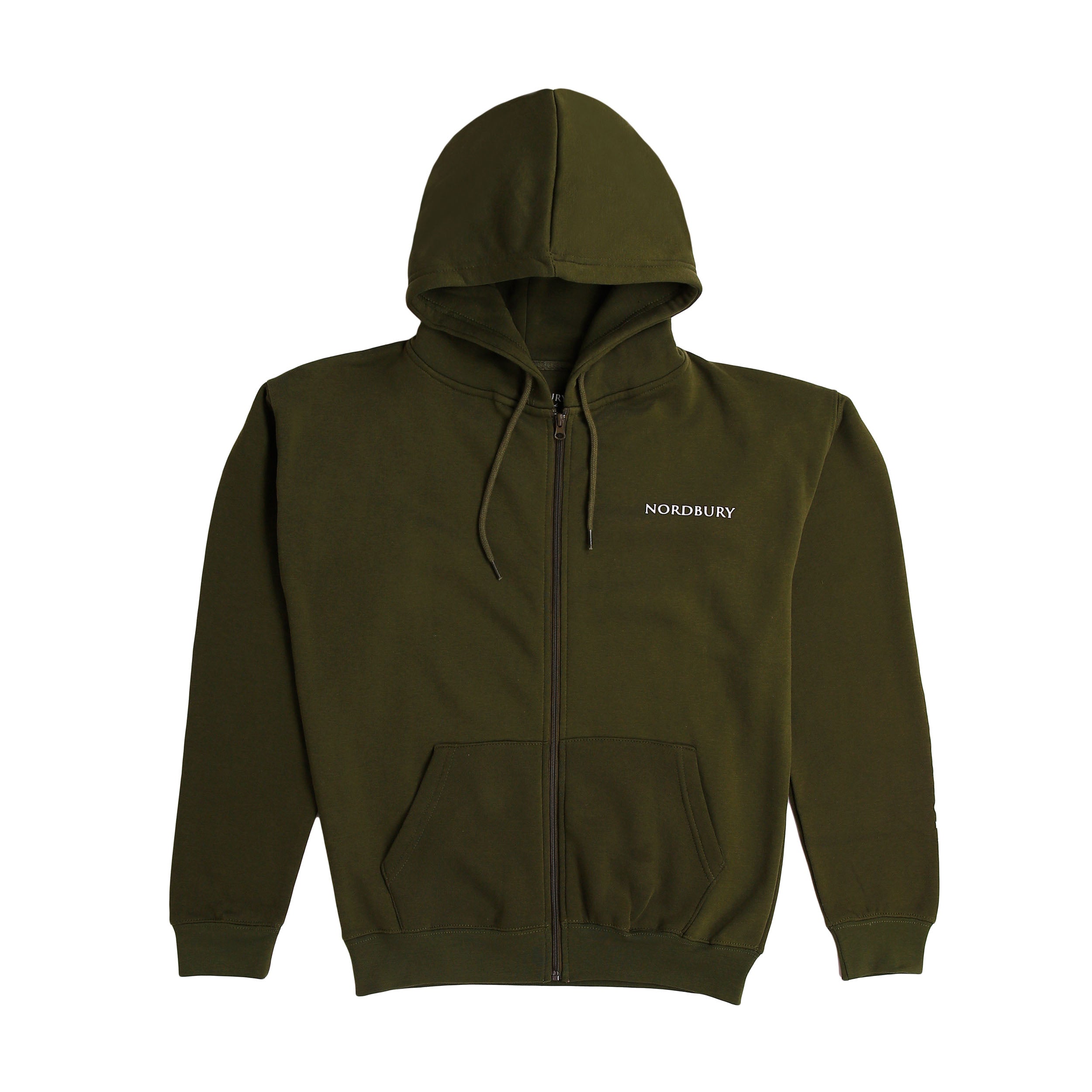 Khaki zip up hoodie hotsell