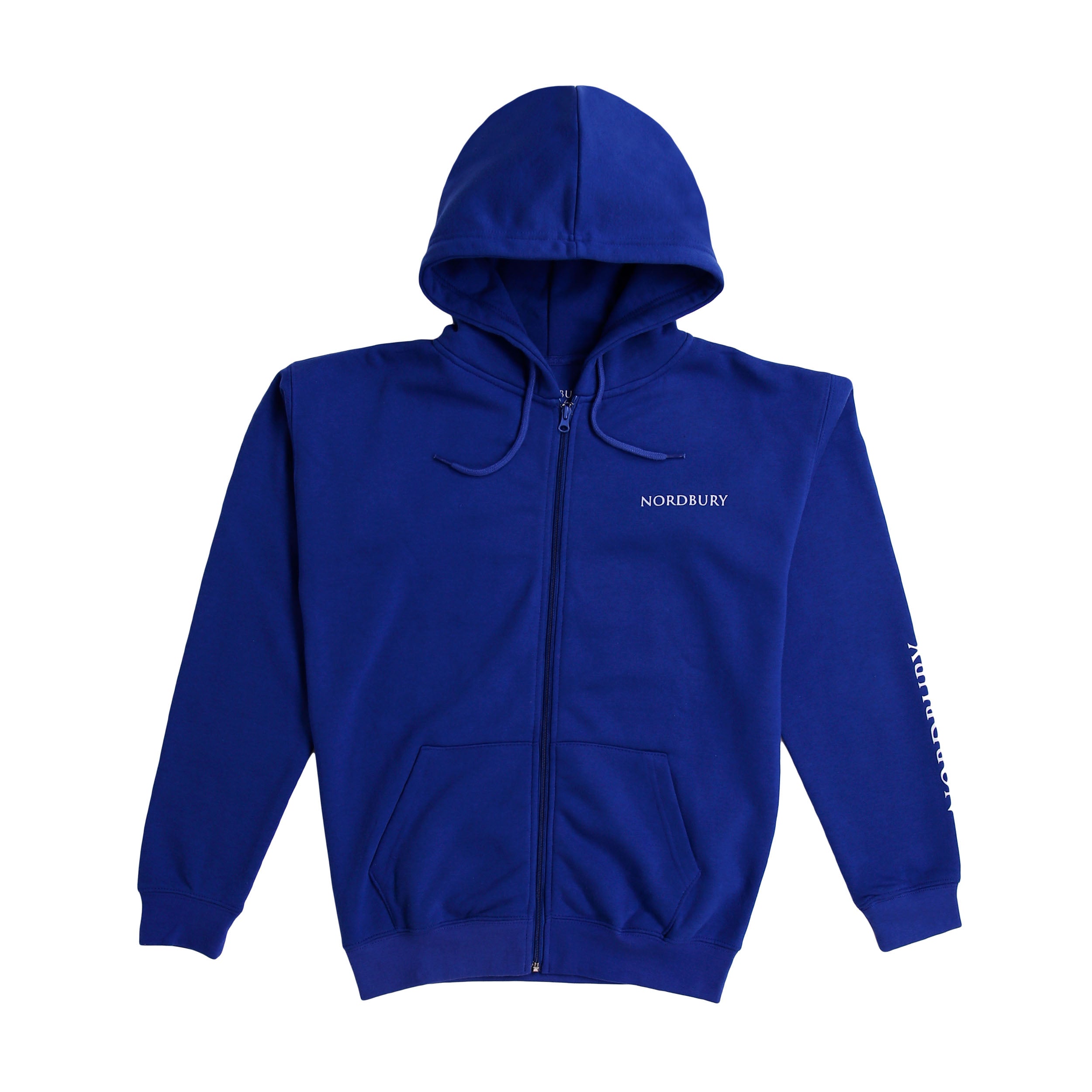 Women Zip Up Hoodie - Royal Blue