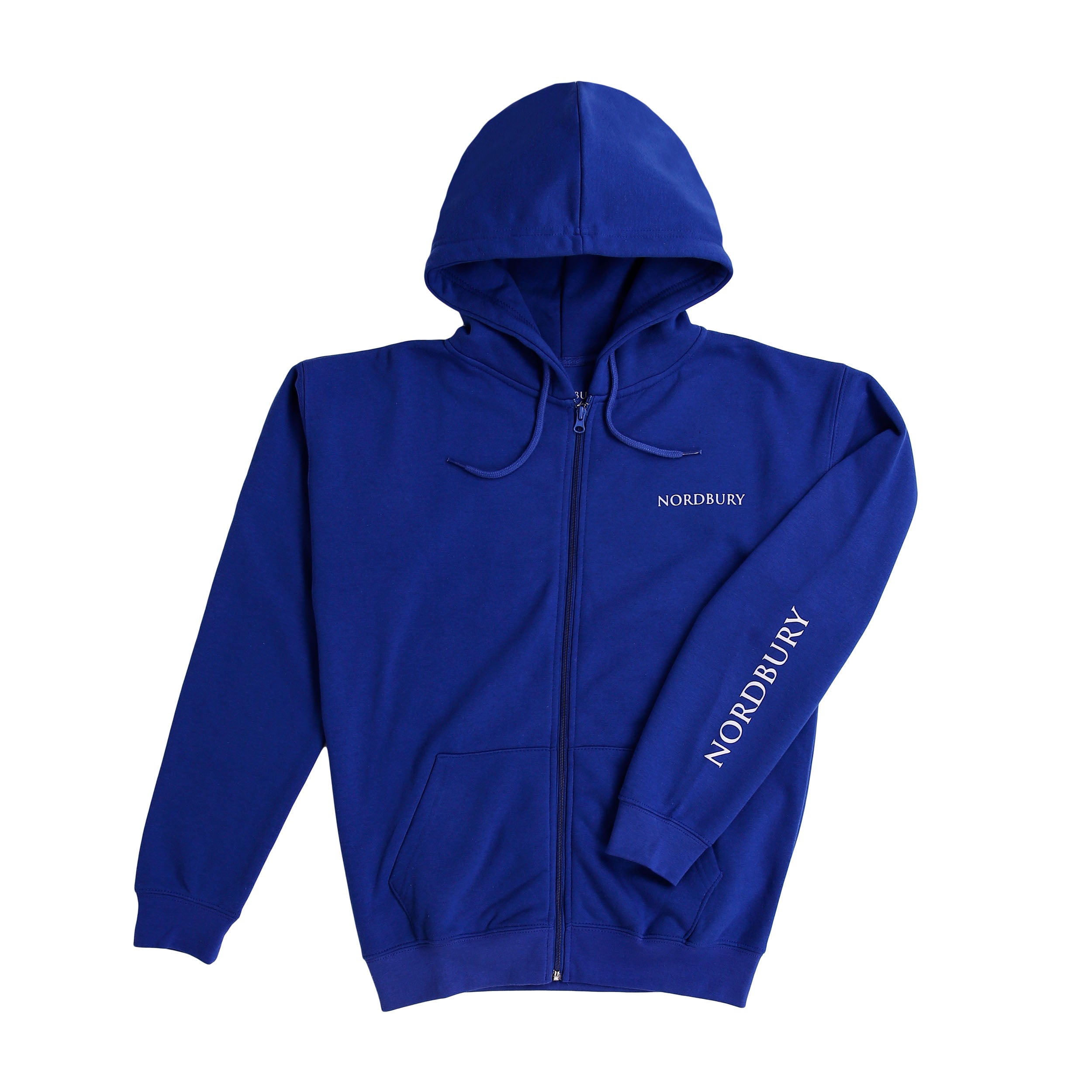 Women Zip Up Hoodie - Royal Blue