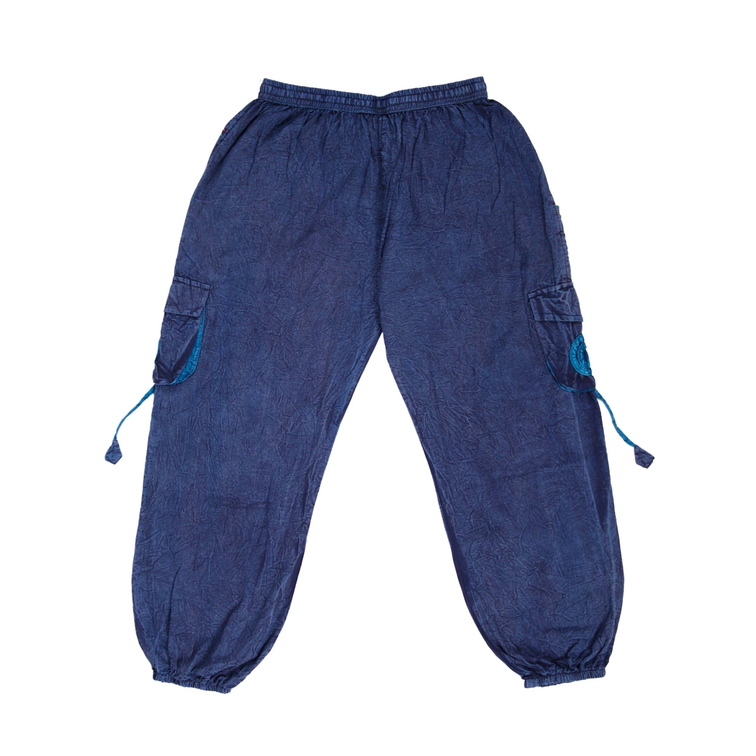 Hippie Baggy Harem Trousers - Navy