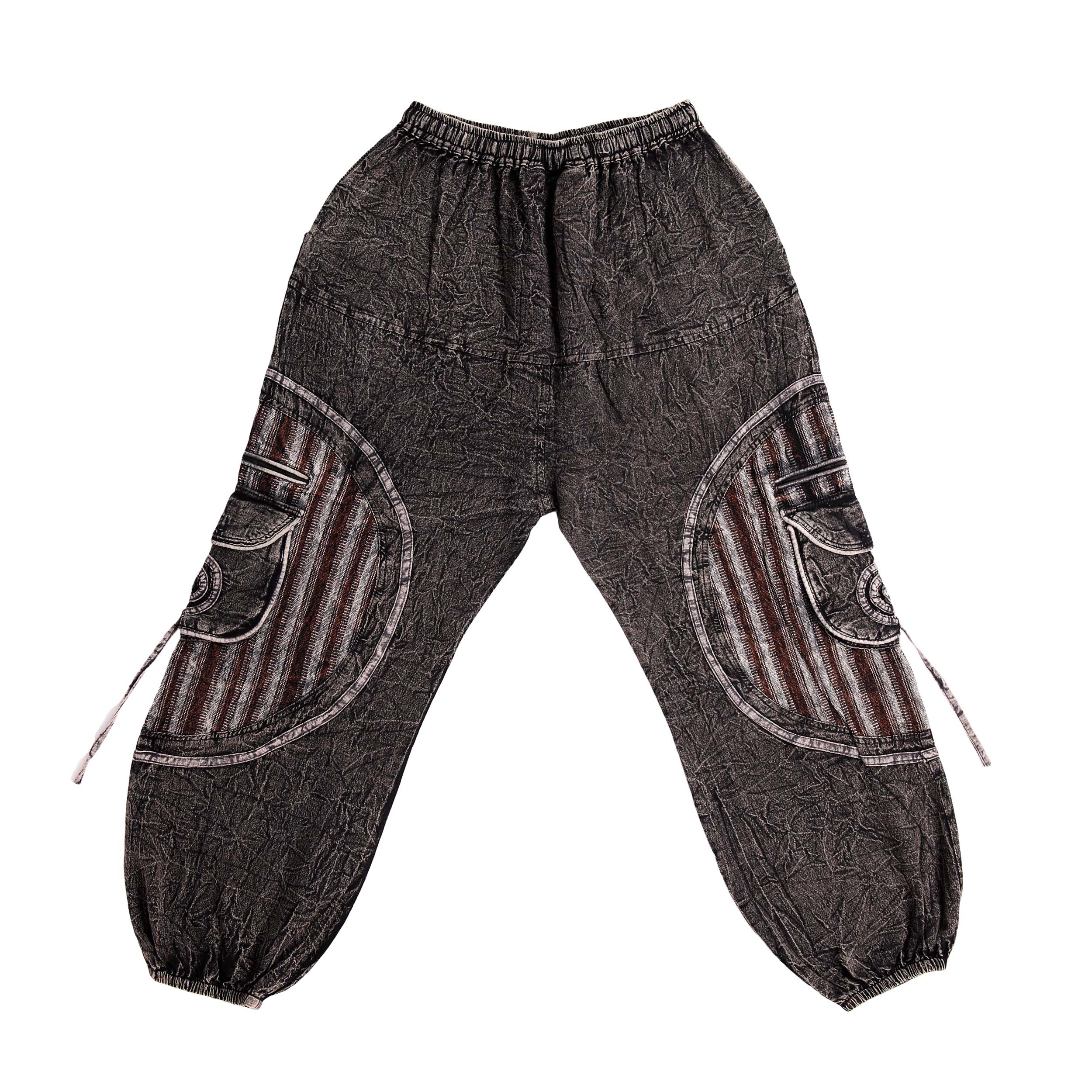 Hippie Harem Trousers - Charcoal