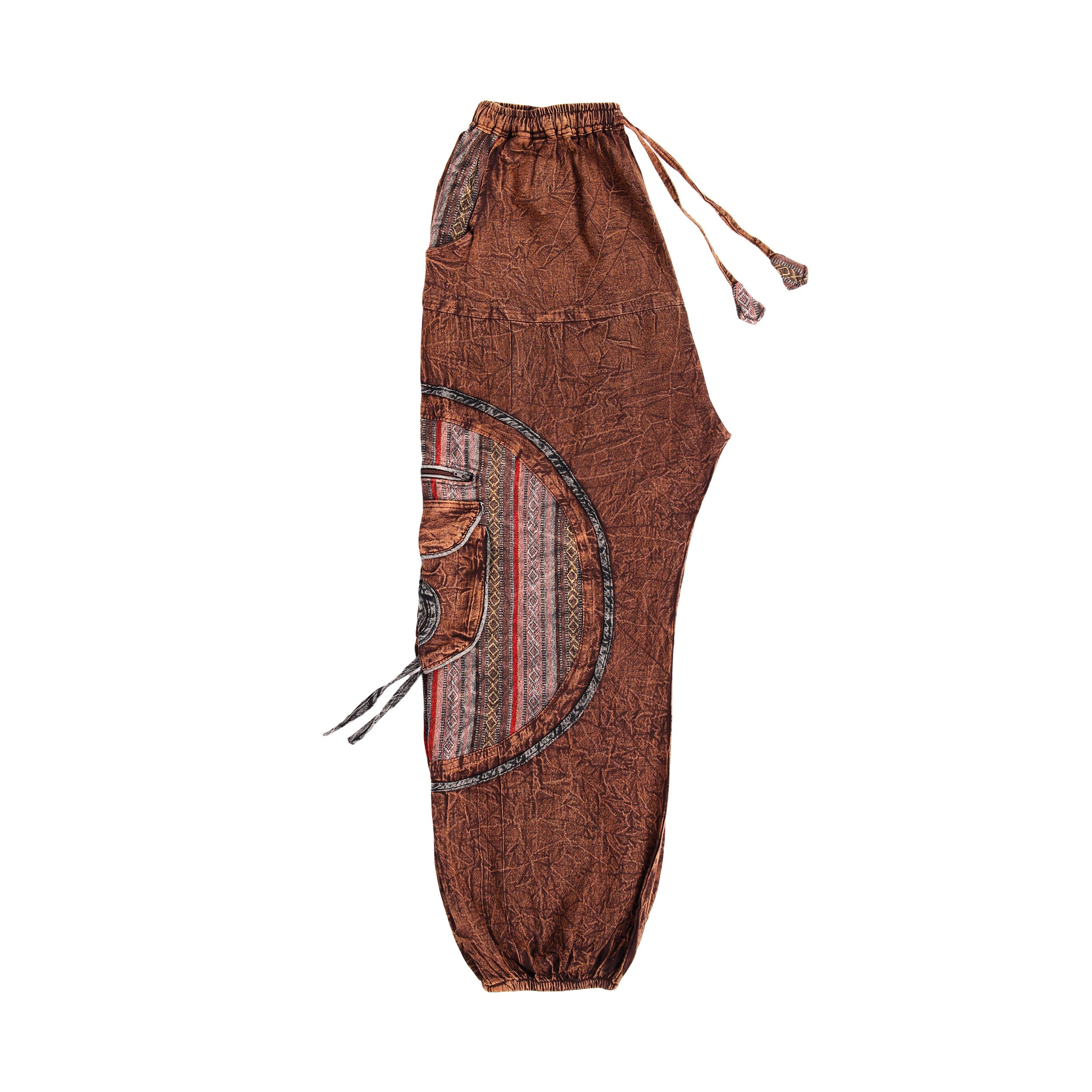 Hippie Harem Trousers - Coffee