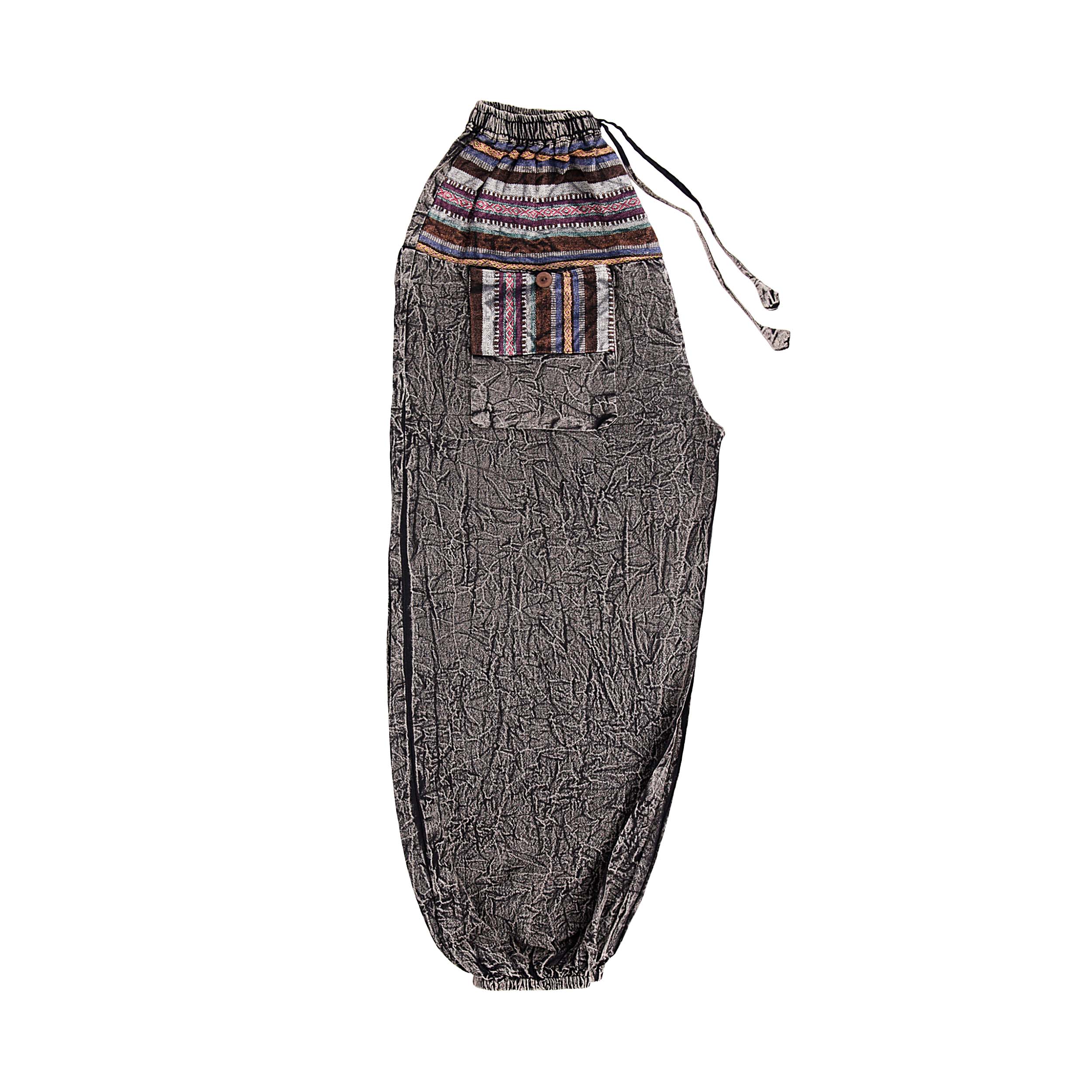 Harem Ghari Trousers - Charcoal