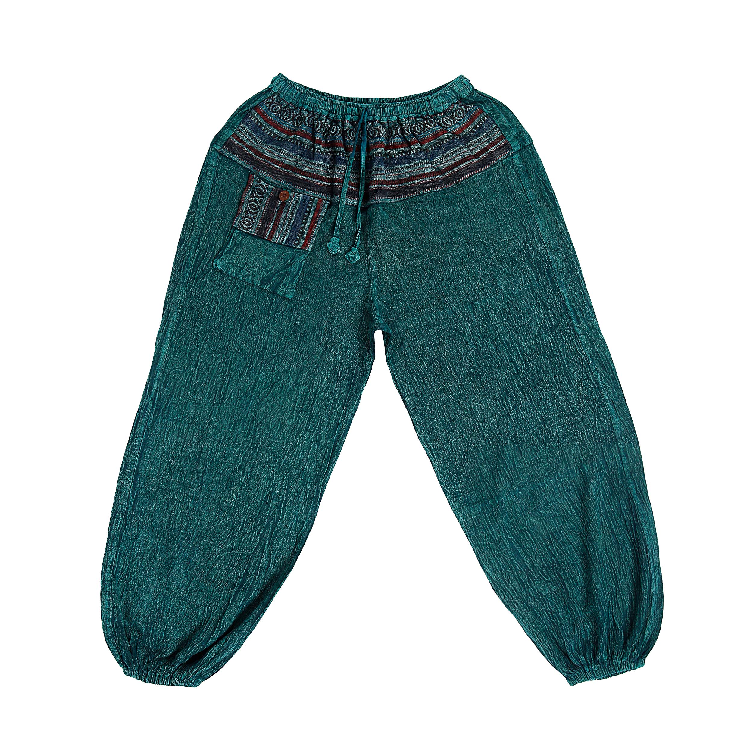 Harem Ghari Trousers - Teal