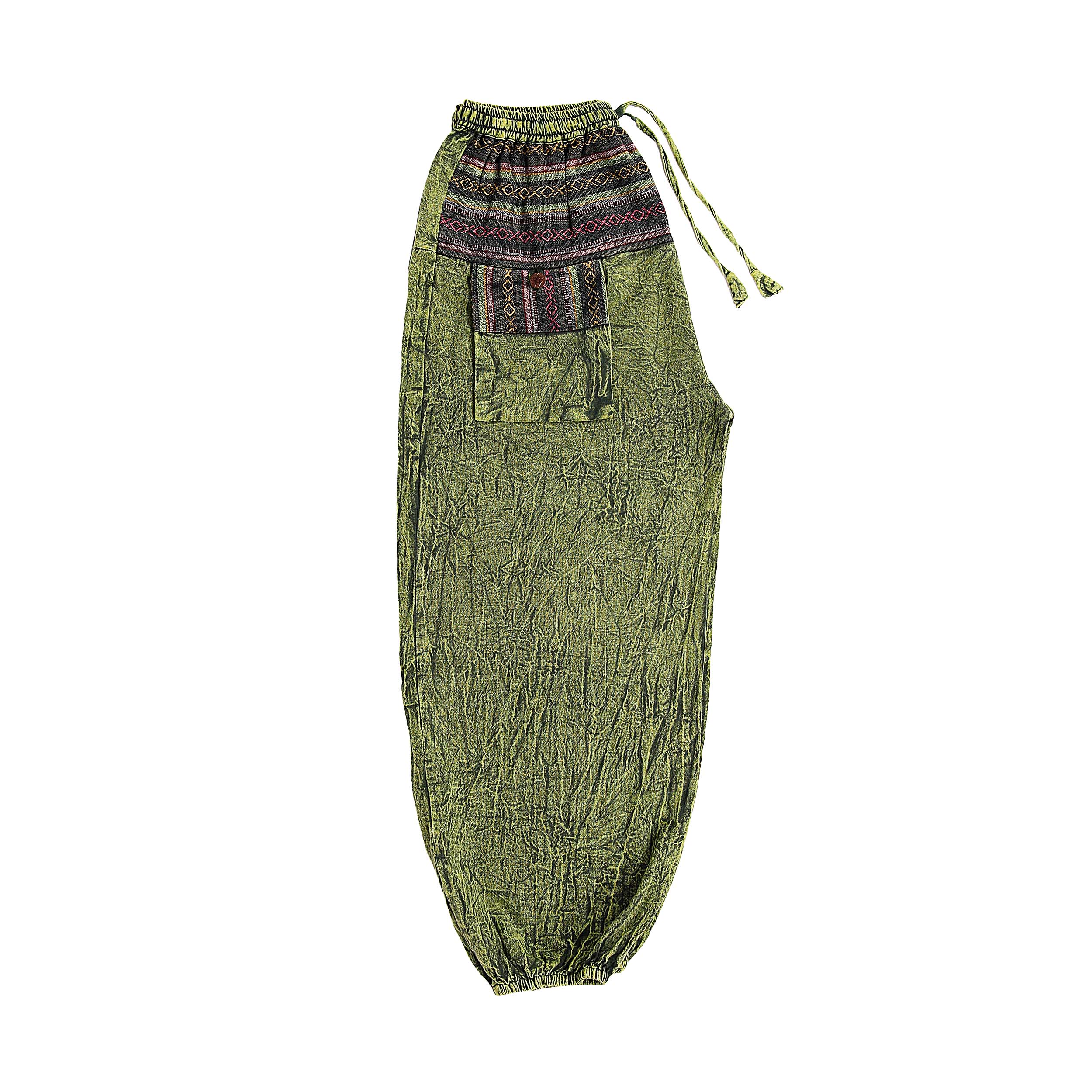 Harem Ghari Trousers - Green