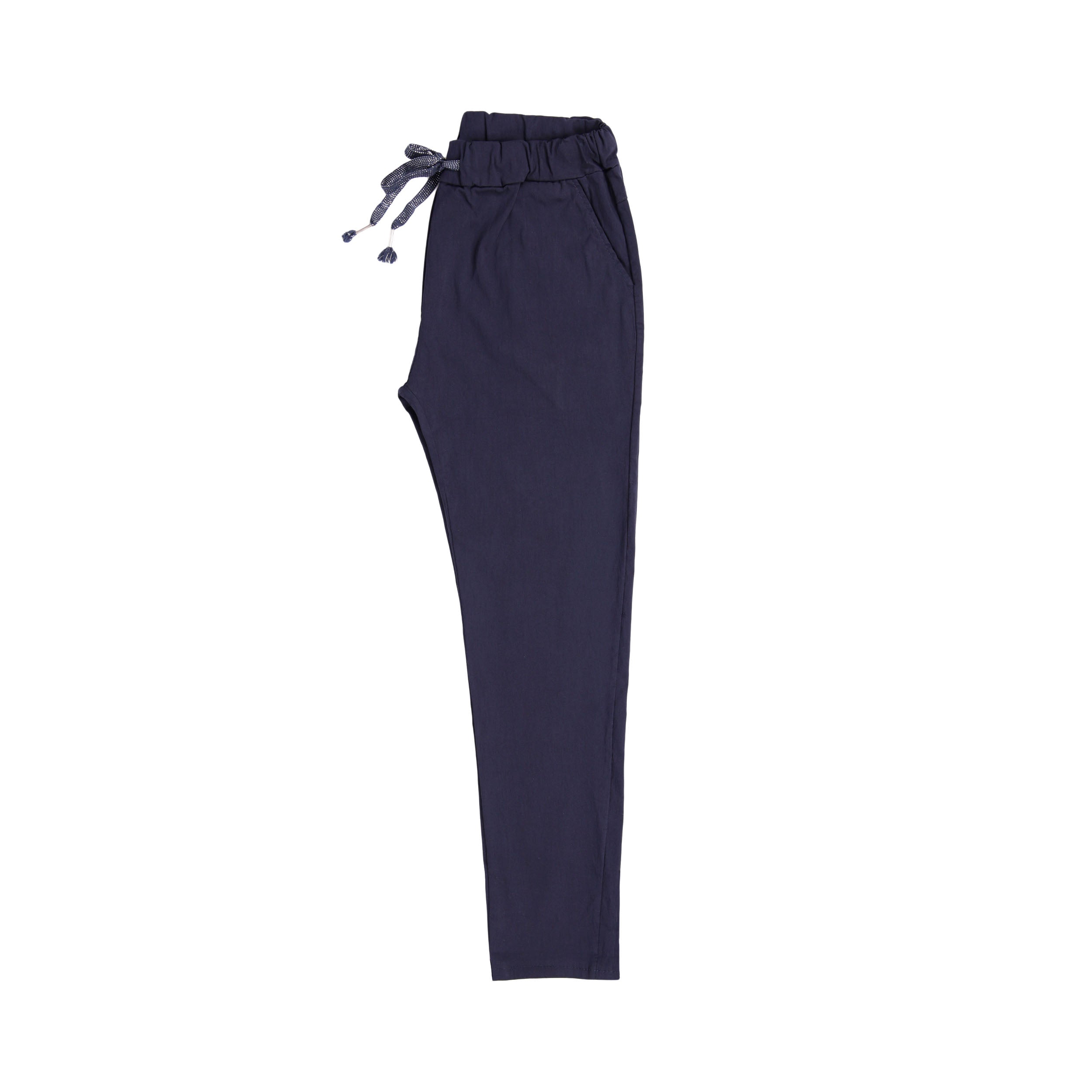 Magic Pants Plain Back Pockets - Navy