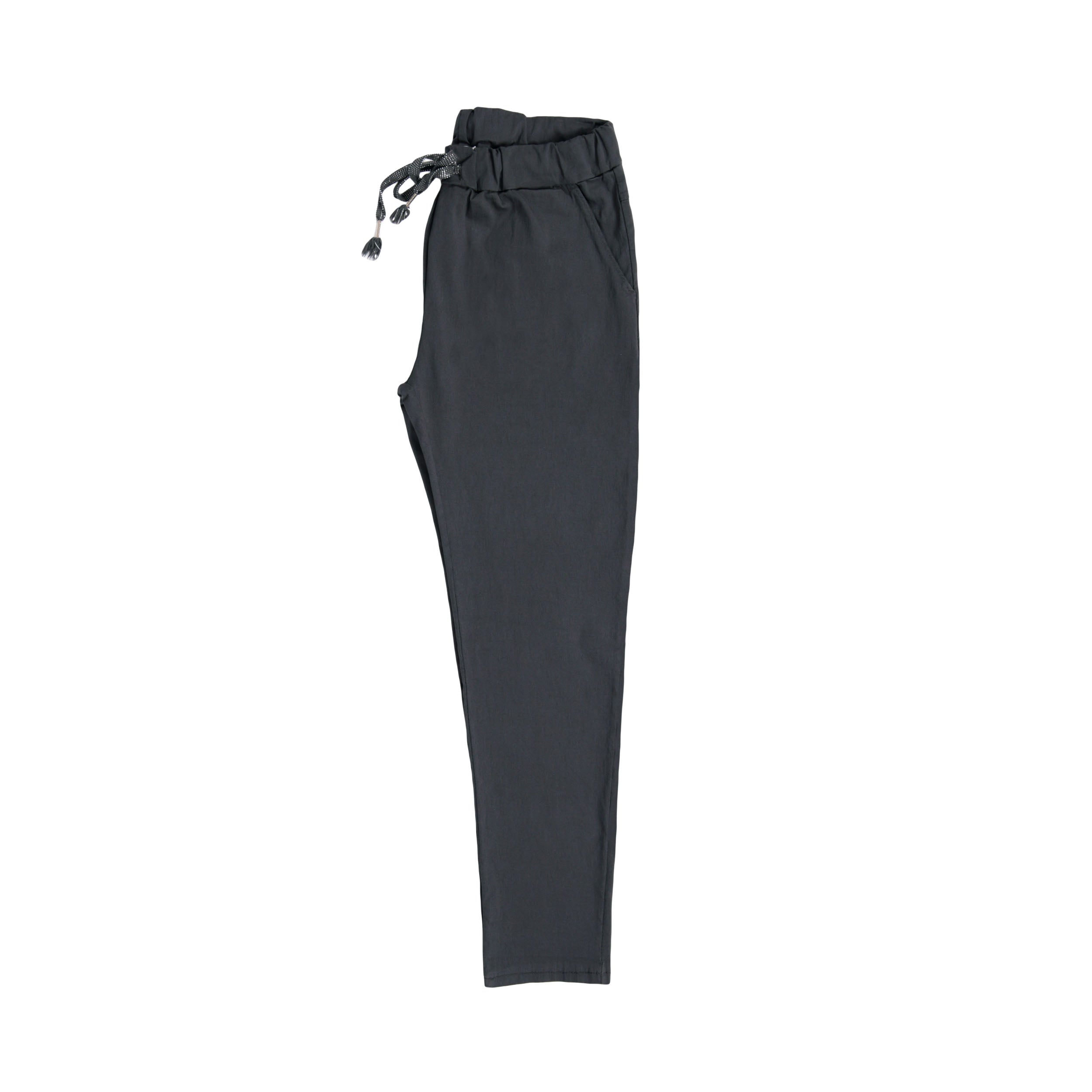 Magic Pants Plain Back Pockets - Charcoal