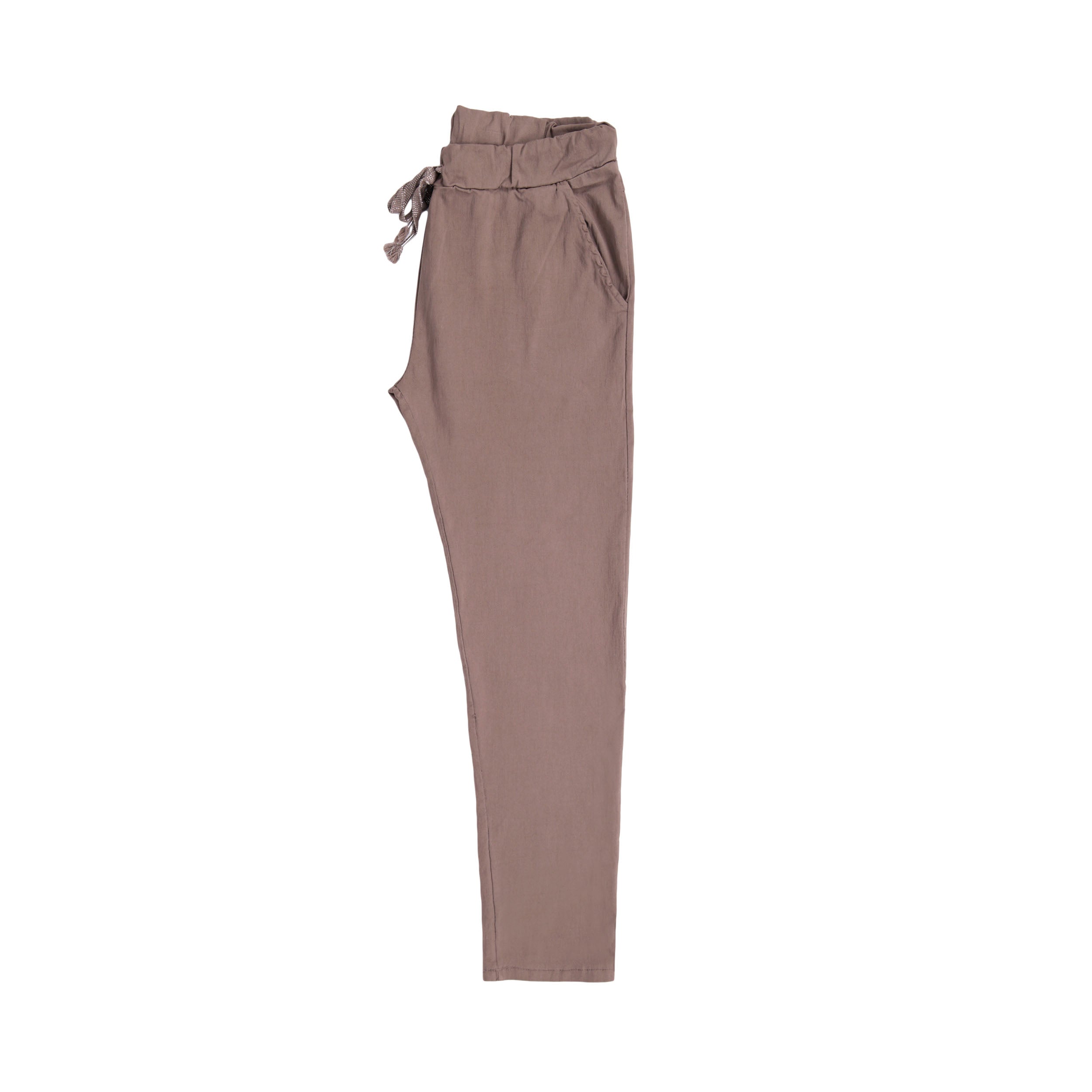 Magic Pants Plain Back Pockets - Mocha