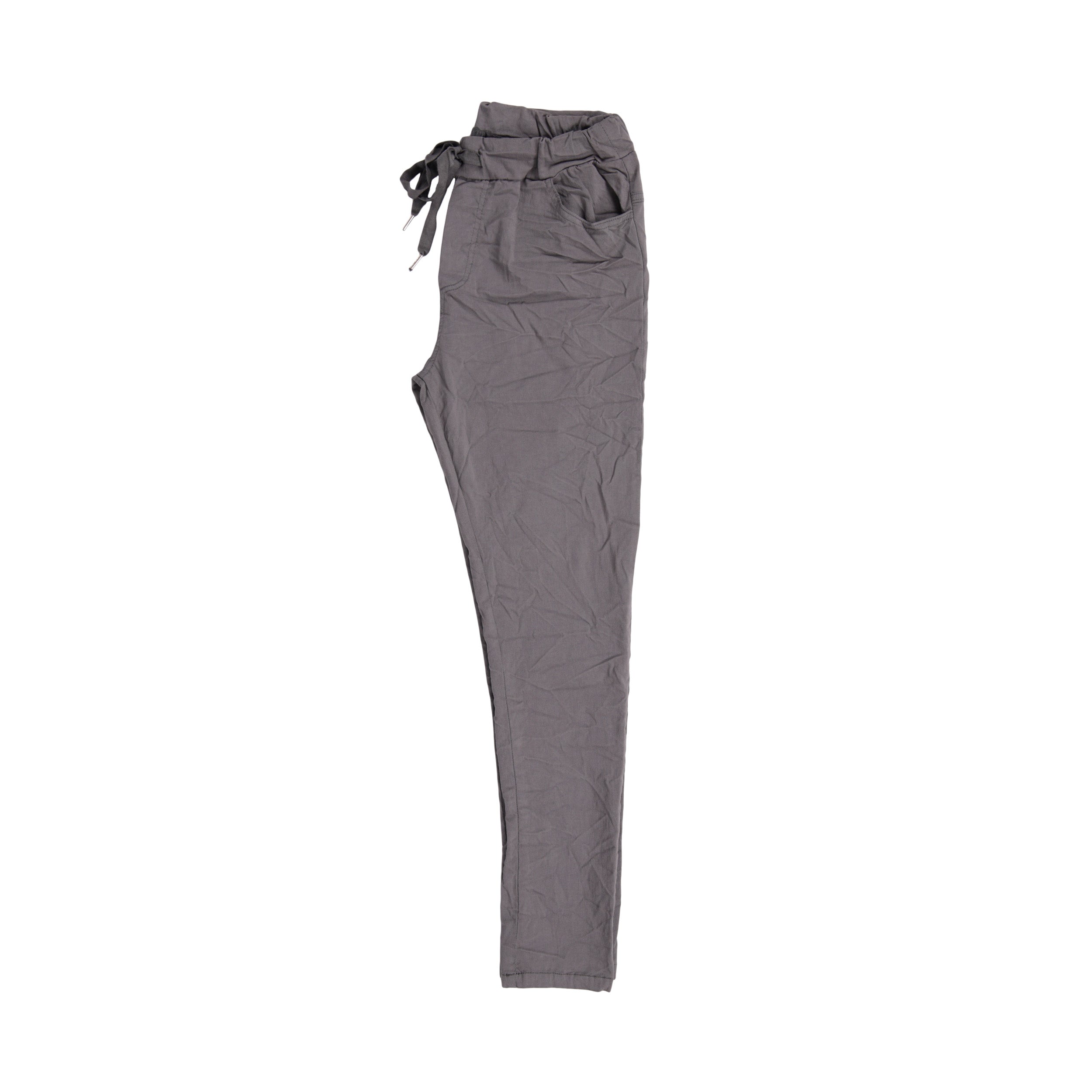 Magic Pants Crushed Back Pockets - Grey