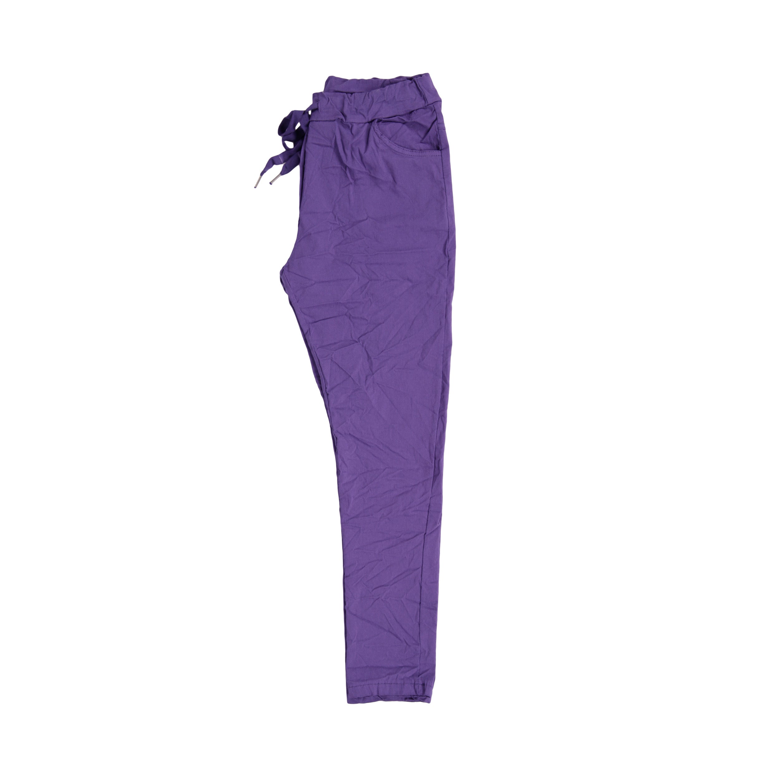 Magic Pants Crushed Back Pockets - Purple