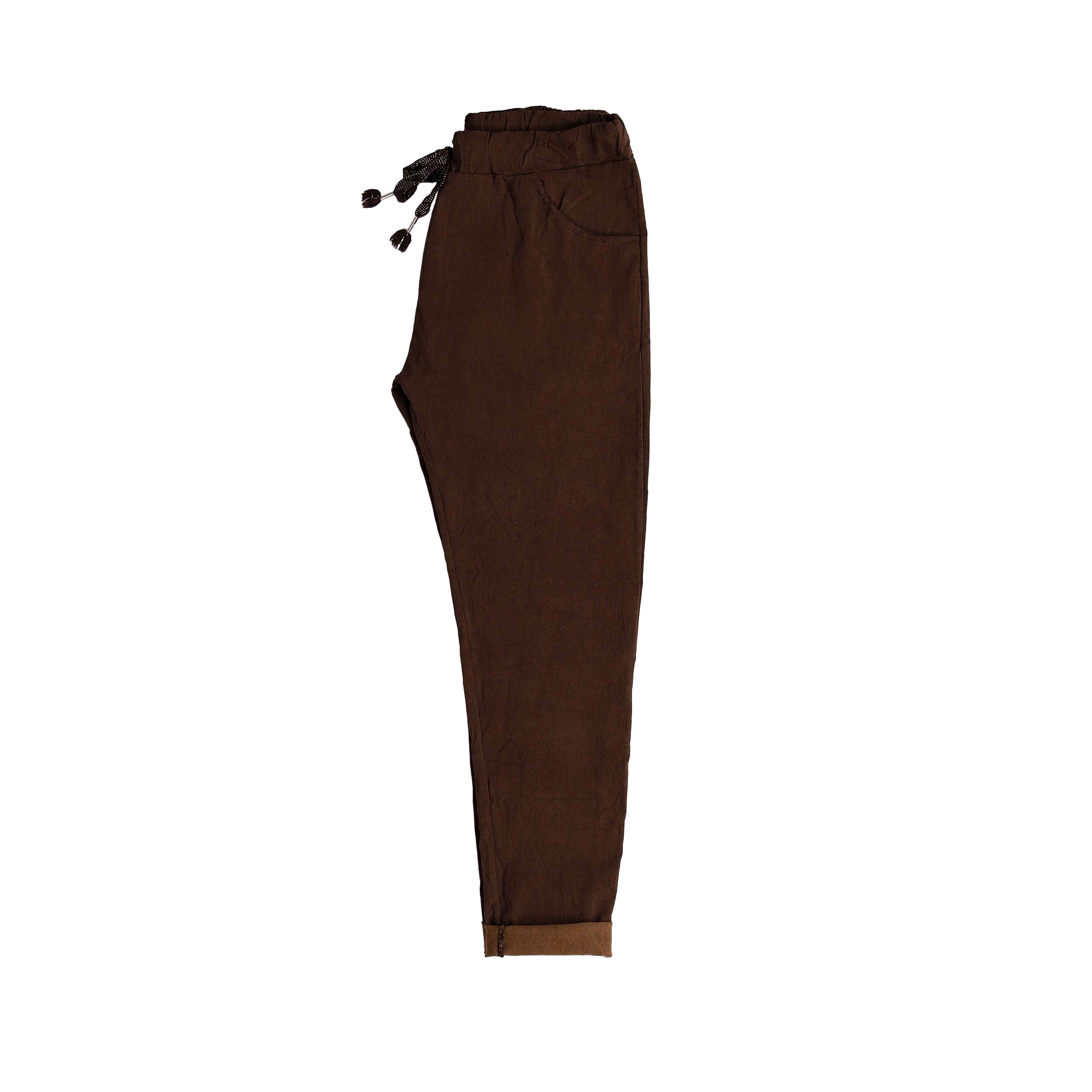 Magic Trousers - Chocolate Brown