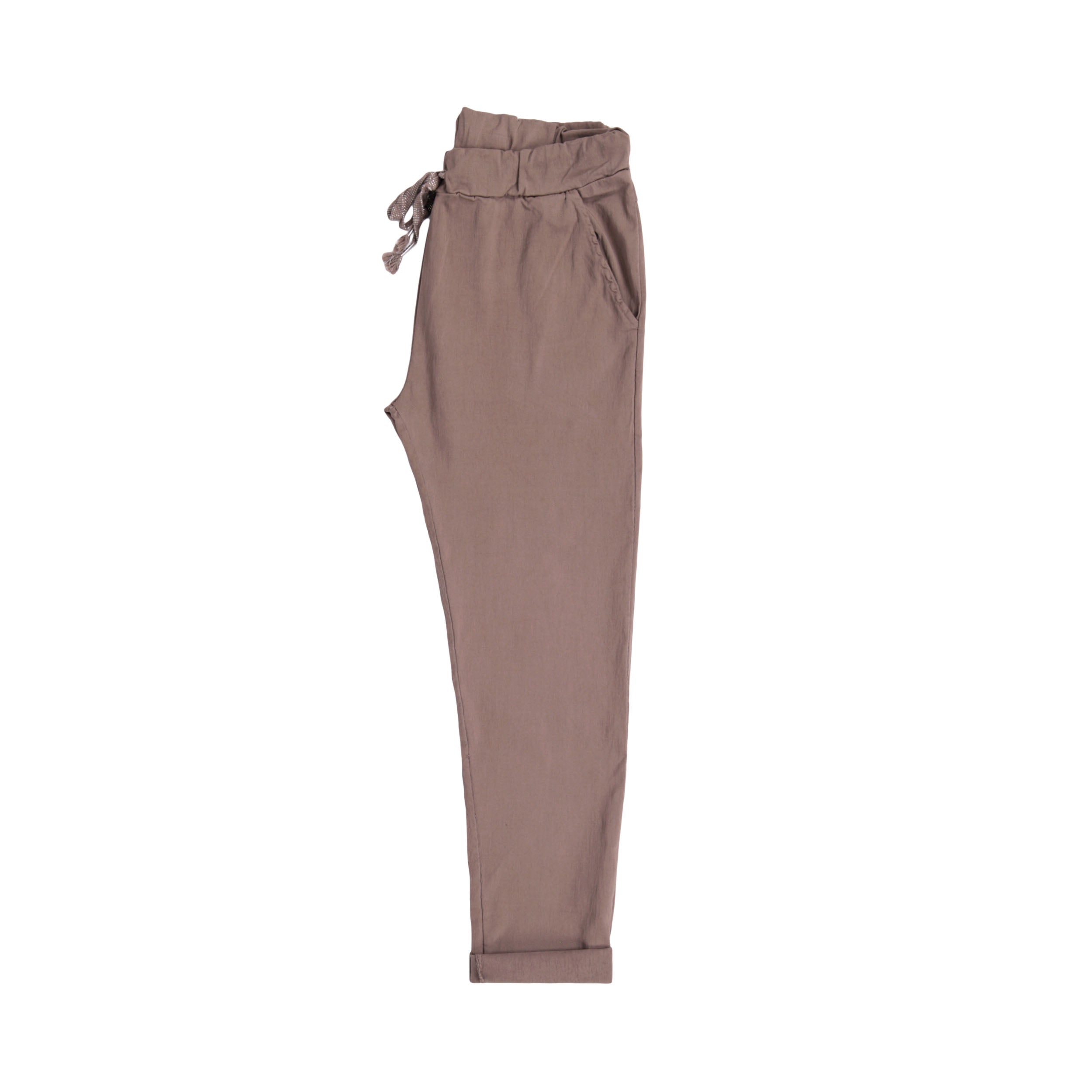 Magic Pants Plain Back Pockets - Mocha