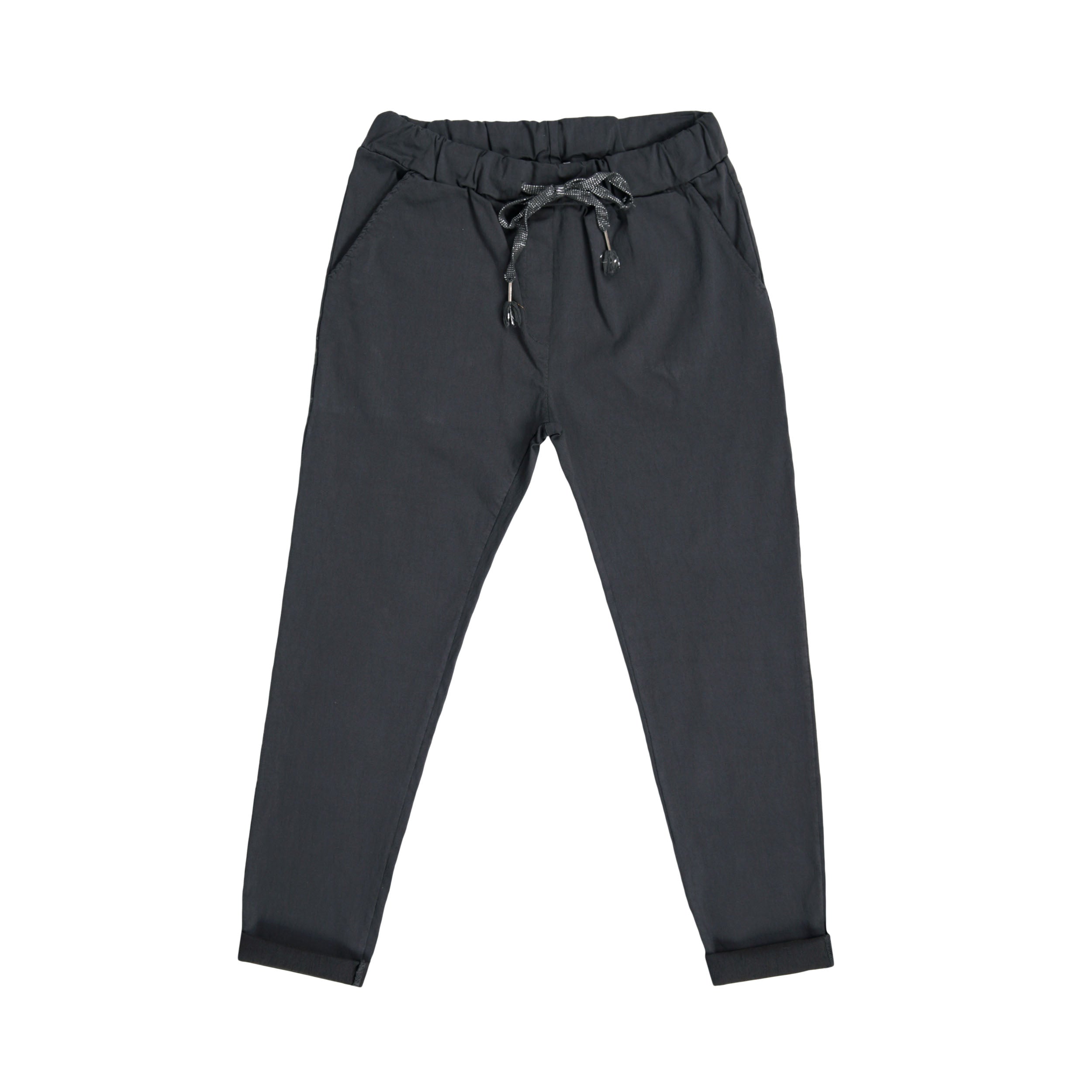 Magic Pants Plain Back Pockets - Charcoal