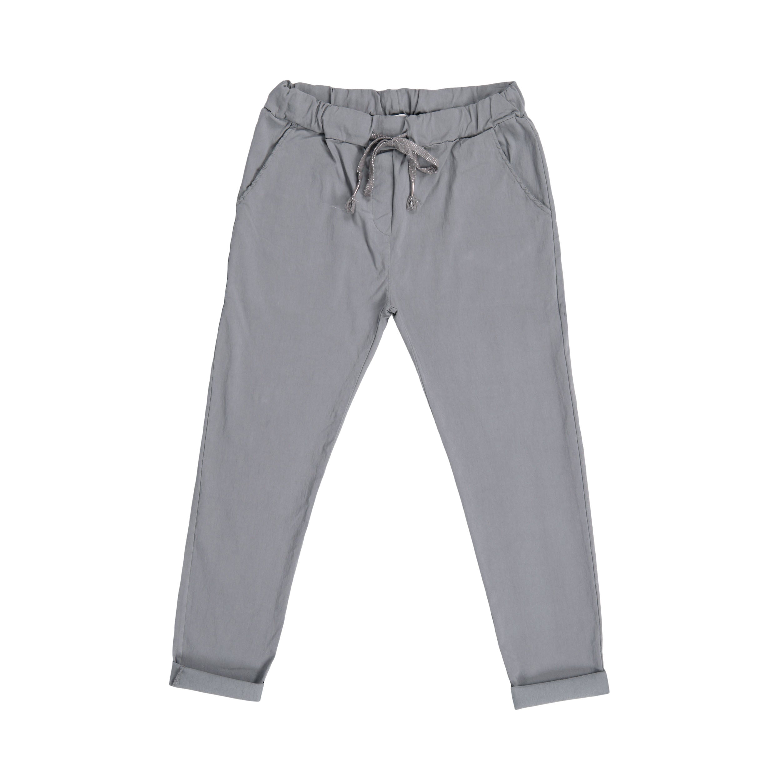 Magic Pants Plain Back Pockets - Grey