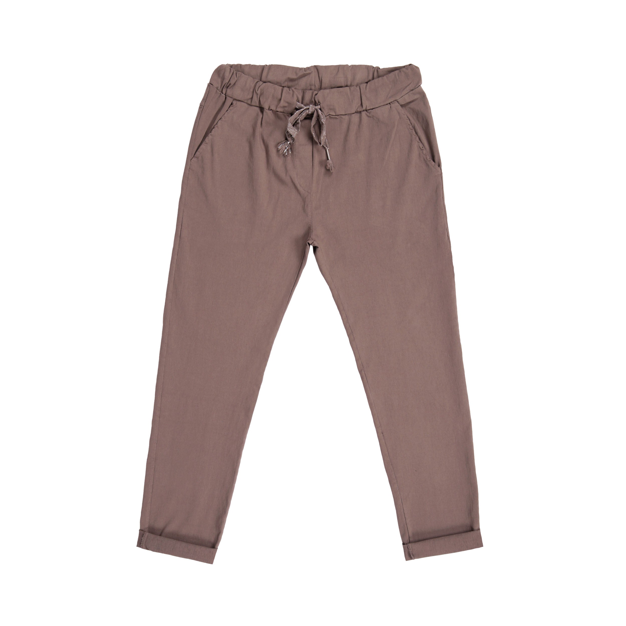 Magic Pants Plain Back Pockets - Mocha