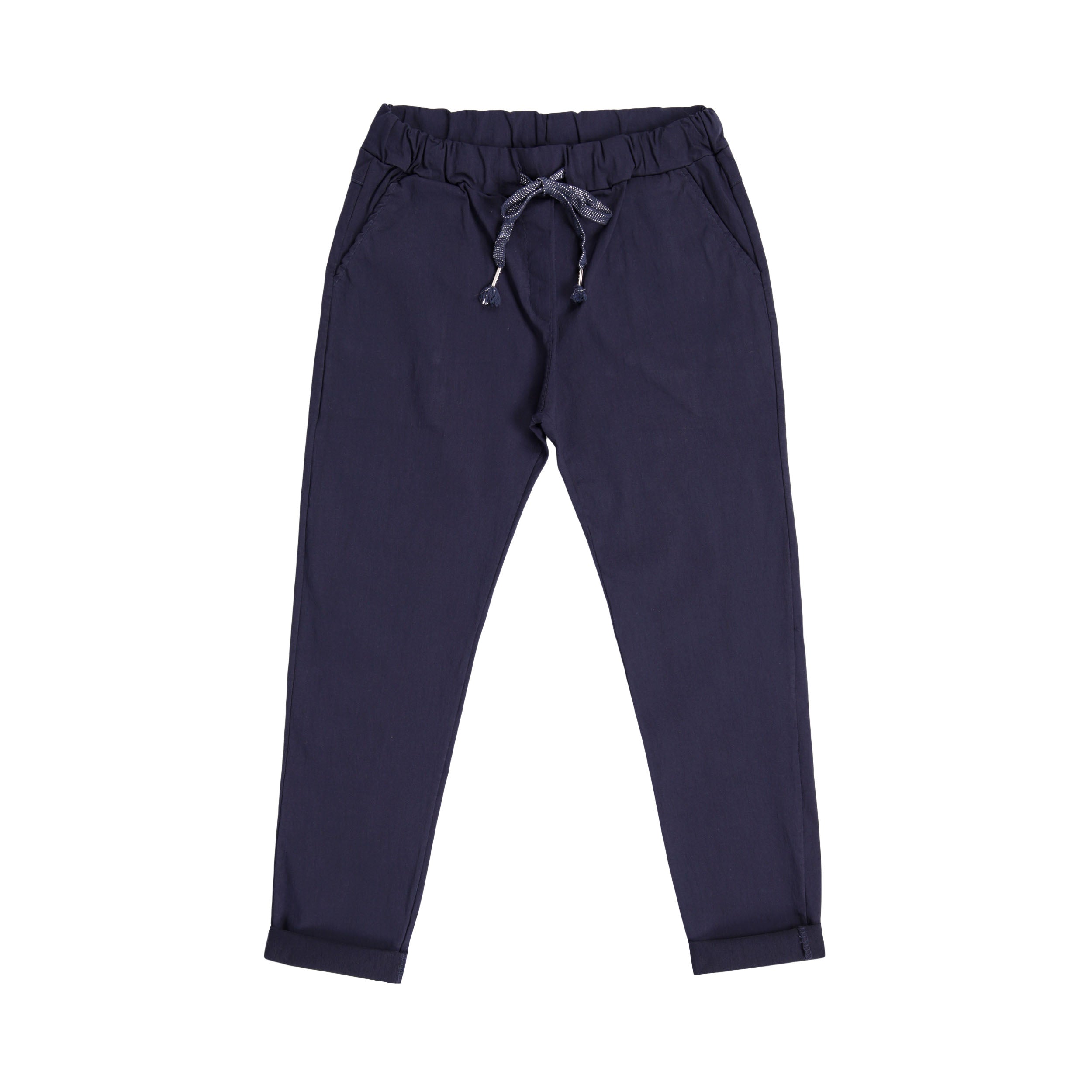 Magic Pants Plain Back Pockets - Navy