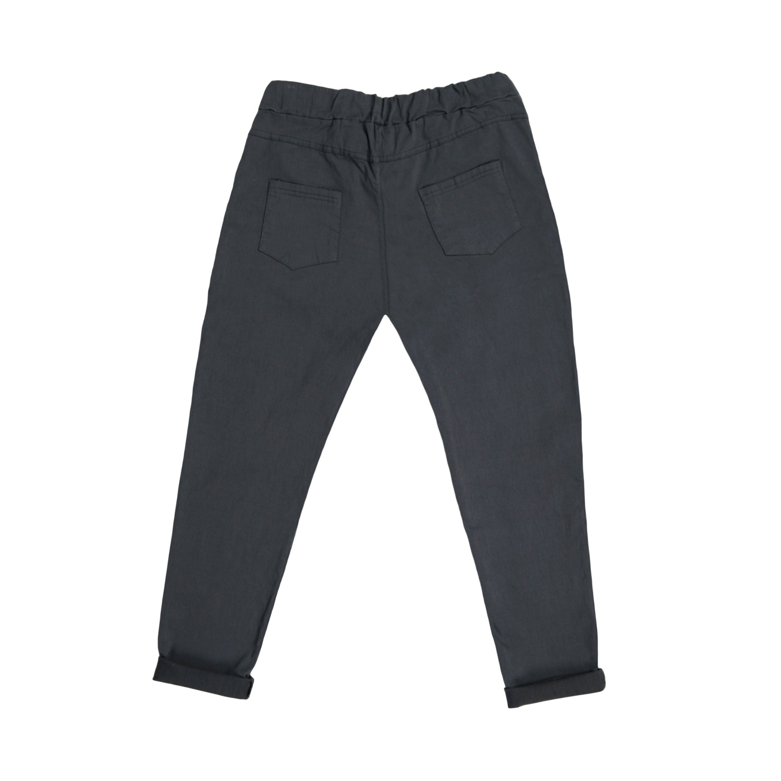 Magic Pants Plain Back Pockets - Charcoal